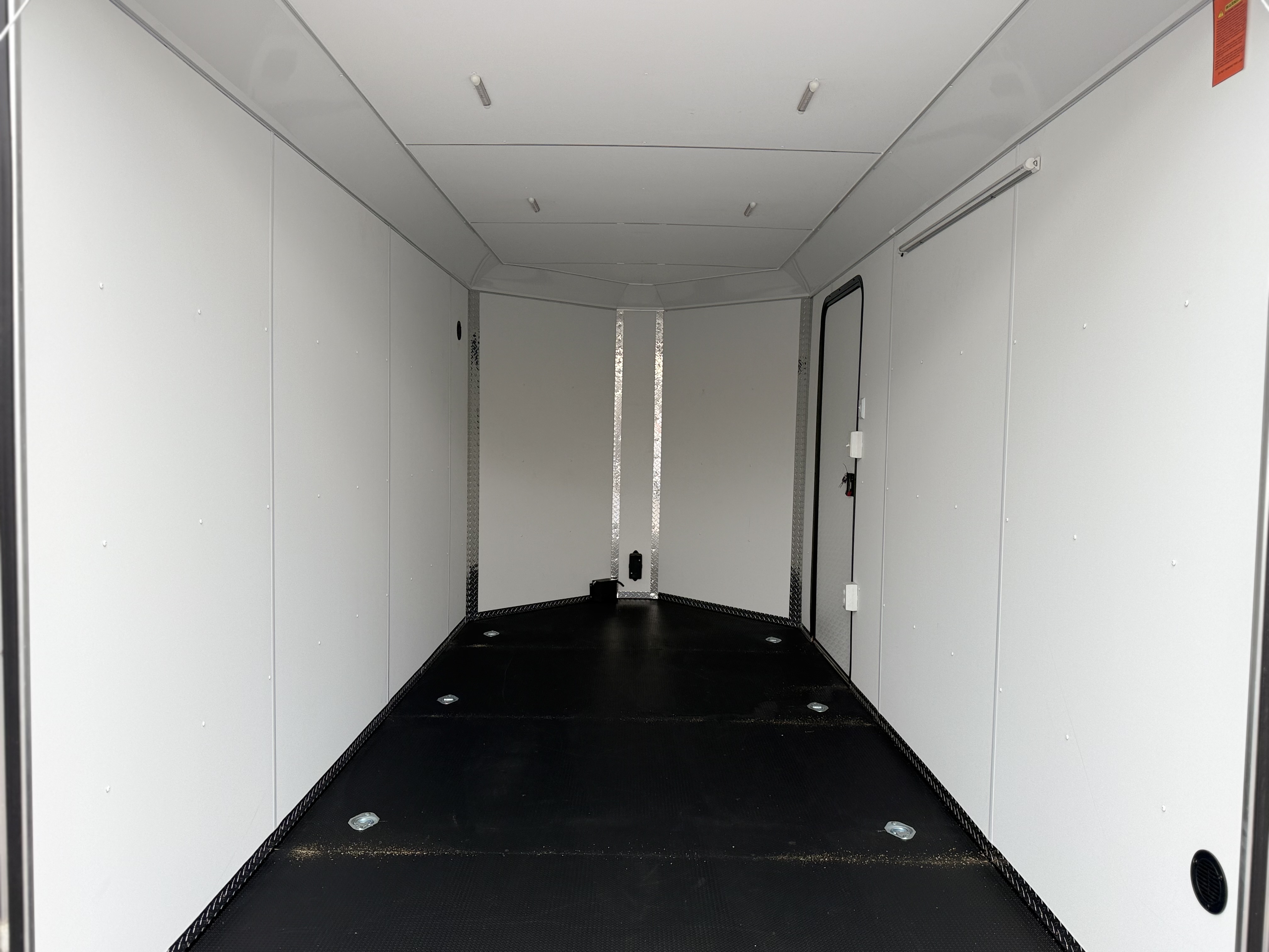 2026 Legend Trailers 7x17 Deluxe V-Nose Tandem Axle Enclosed Cargo Trailer Cargo Trailer