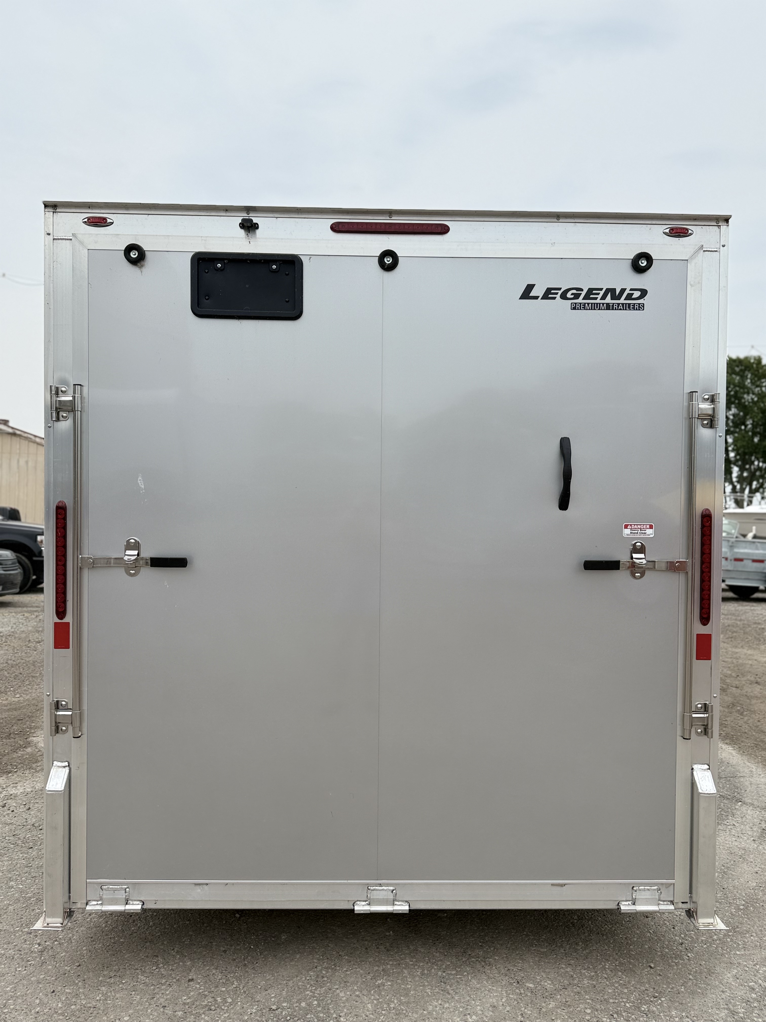 2026 Legend Trailers 7.5x18 Thunder V-Nose Tandem Axle Enclosed Cargo Trailer Cargo Trailer