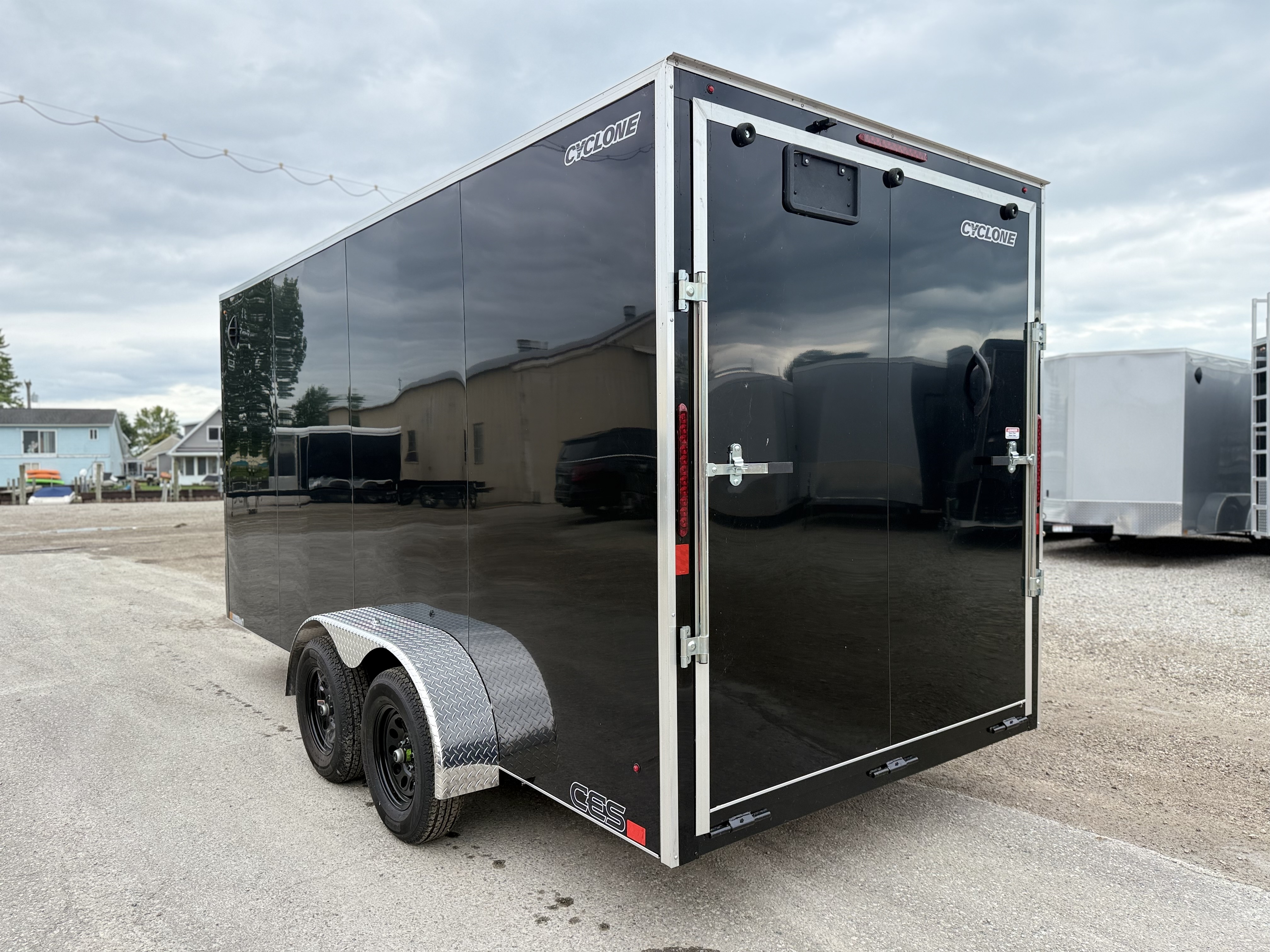 2027 Legend 7X18 Cyclone Steel V-Nose Tandem Axle Enclosed Cargo Trailer Cargo Trailer