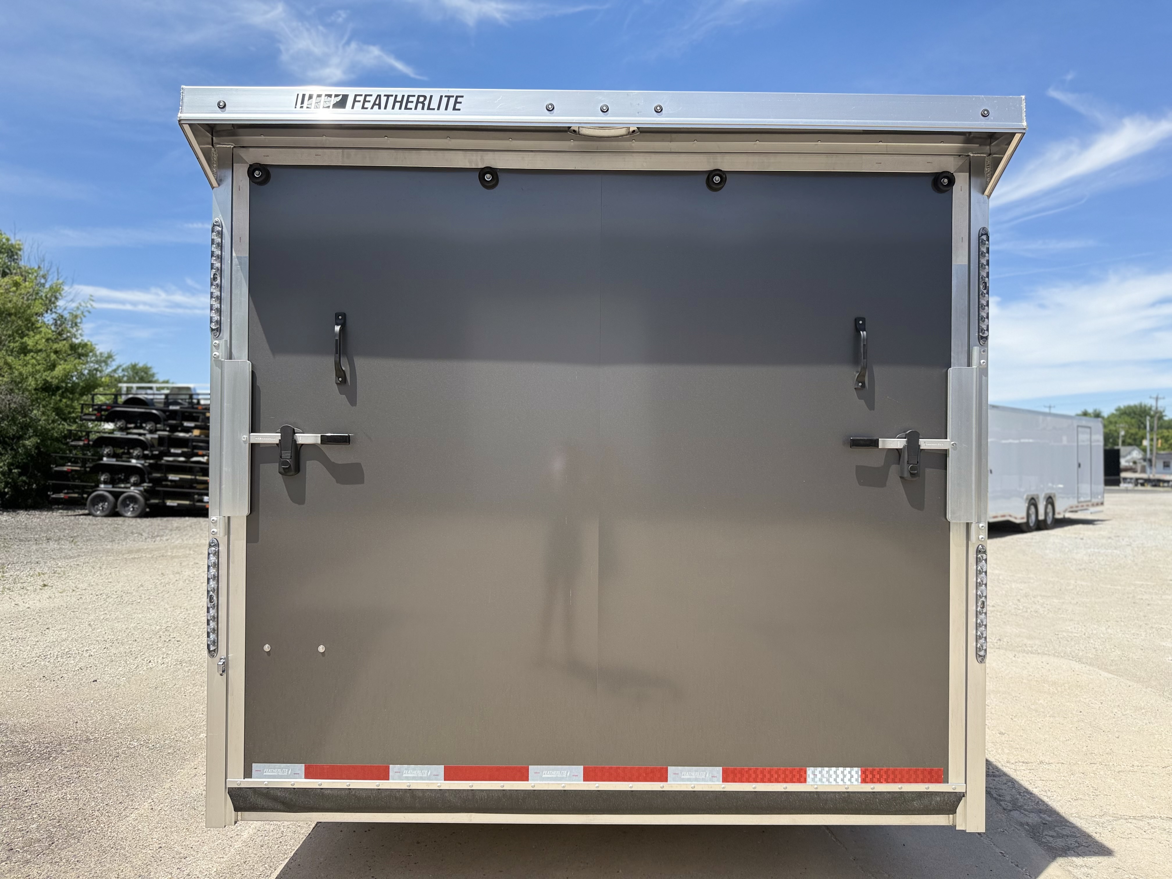 2026 Featherlite 8.5x24 Premium All Aluminum Enclosed Car Hauler Trailer Trailer