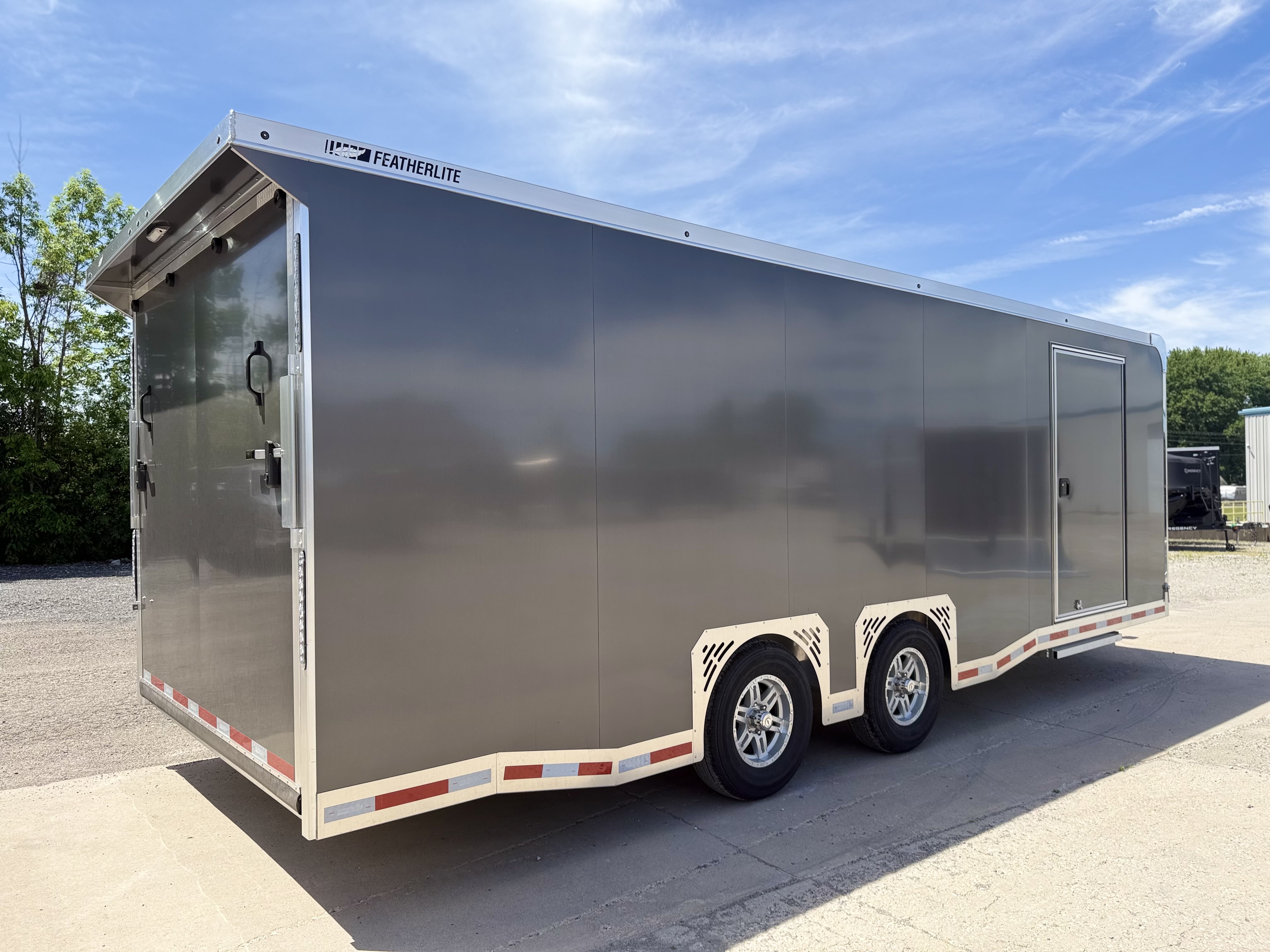 2026 Featherlite 8.5x24 Premium All Aluminum Enclosed Car Hauler Trailer Trailer
