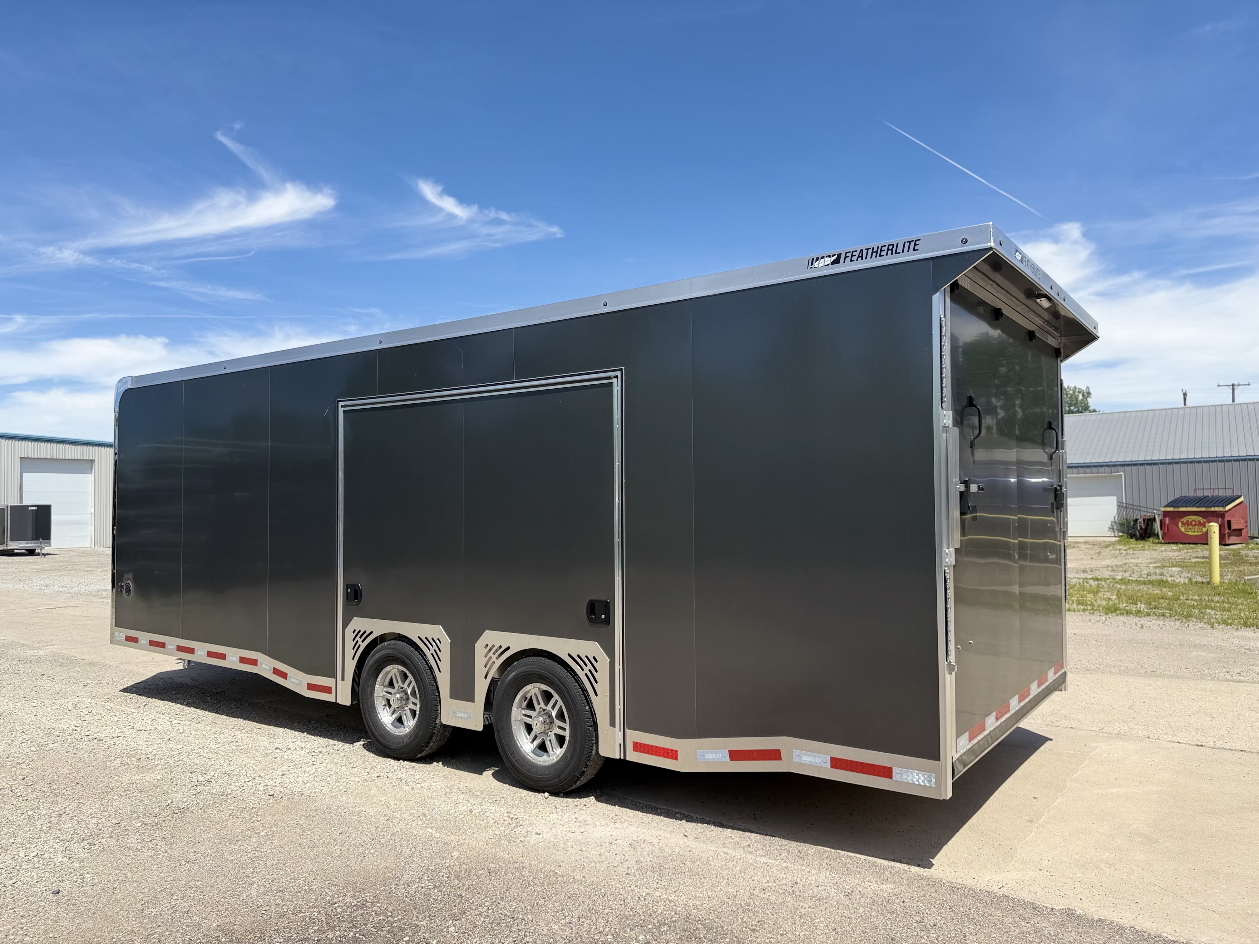 2026 Featherlite 8.5x24 Premium All Aluminum Enclosed Car Hauler Trailer Trailer