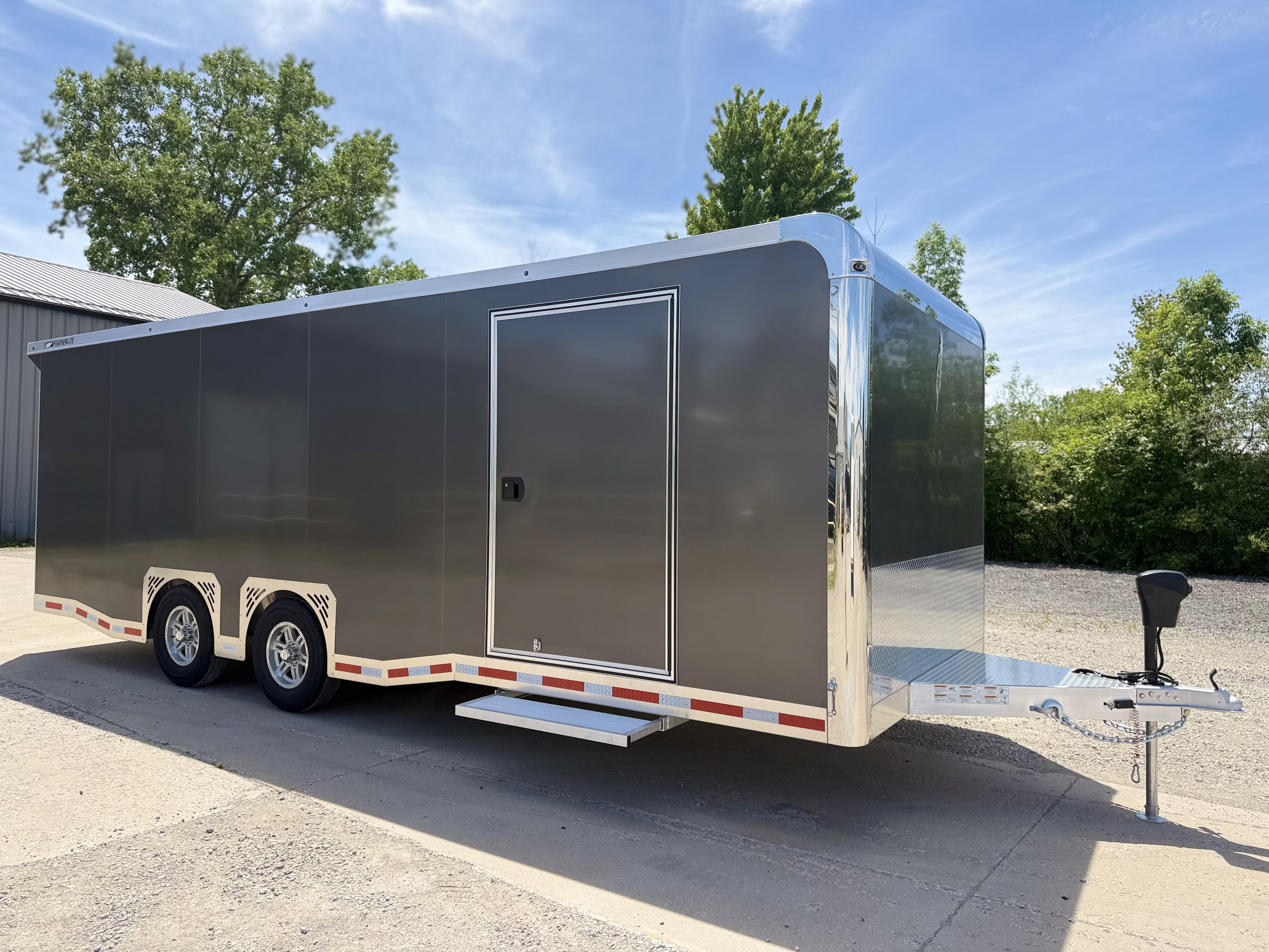 2026 Featherlite 8.5x24 Premium All Aluminum Enclosed Car Hauler Trailer Trailer