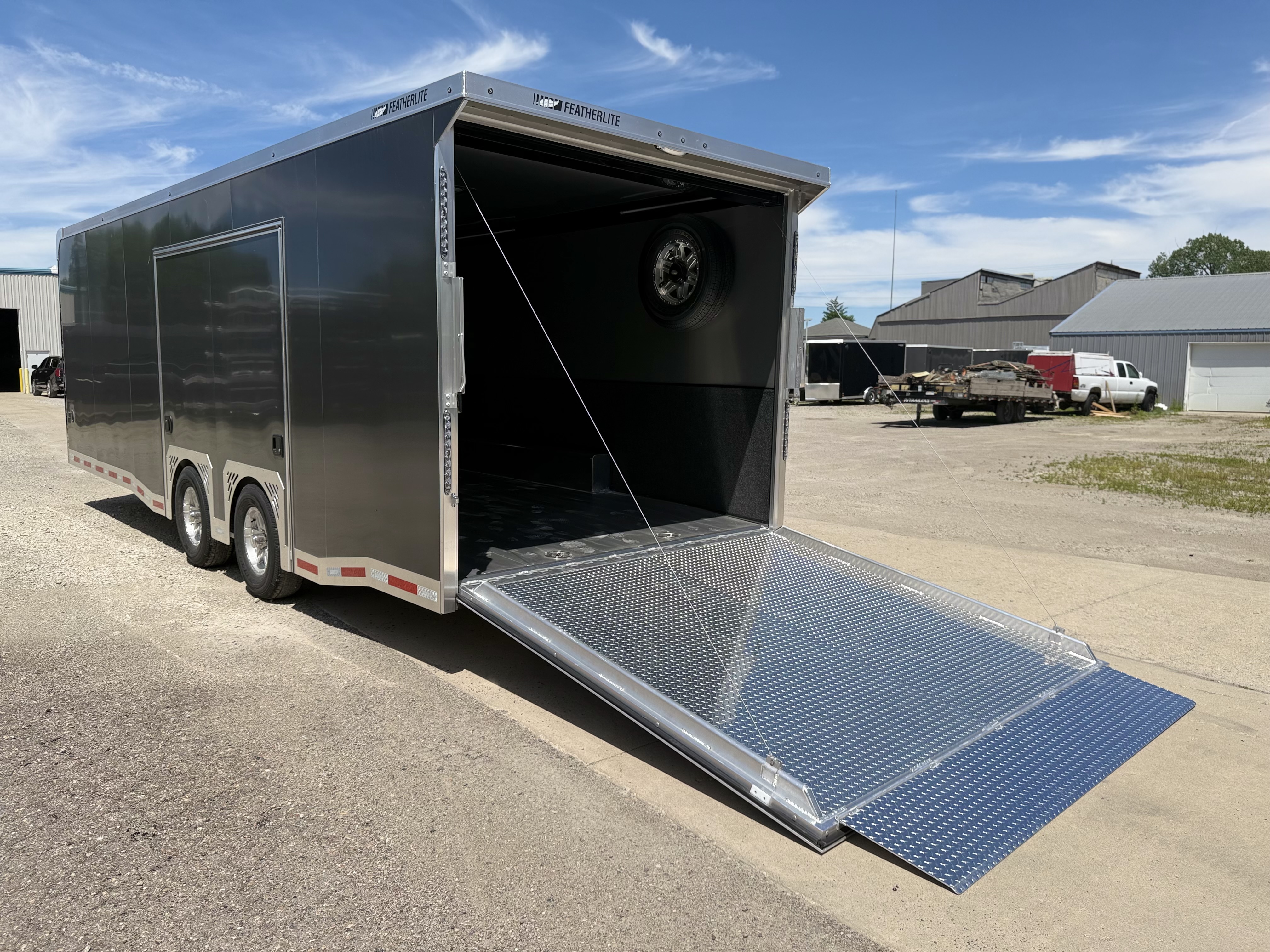 2026 Featherlite 8.5x24 Premium All Aluminum Enclosed Car Hauler Trailer Trailer