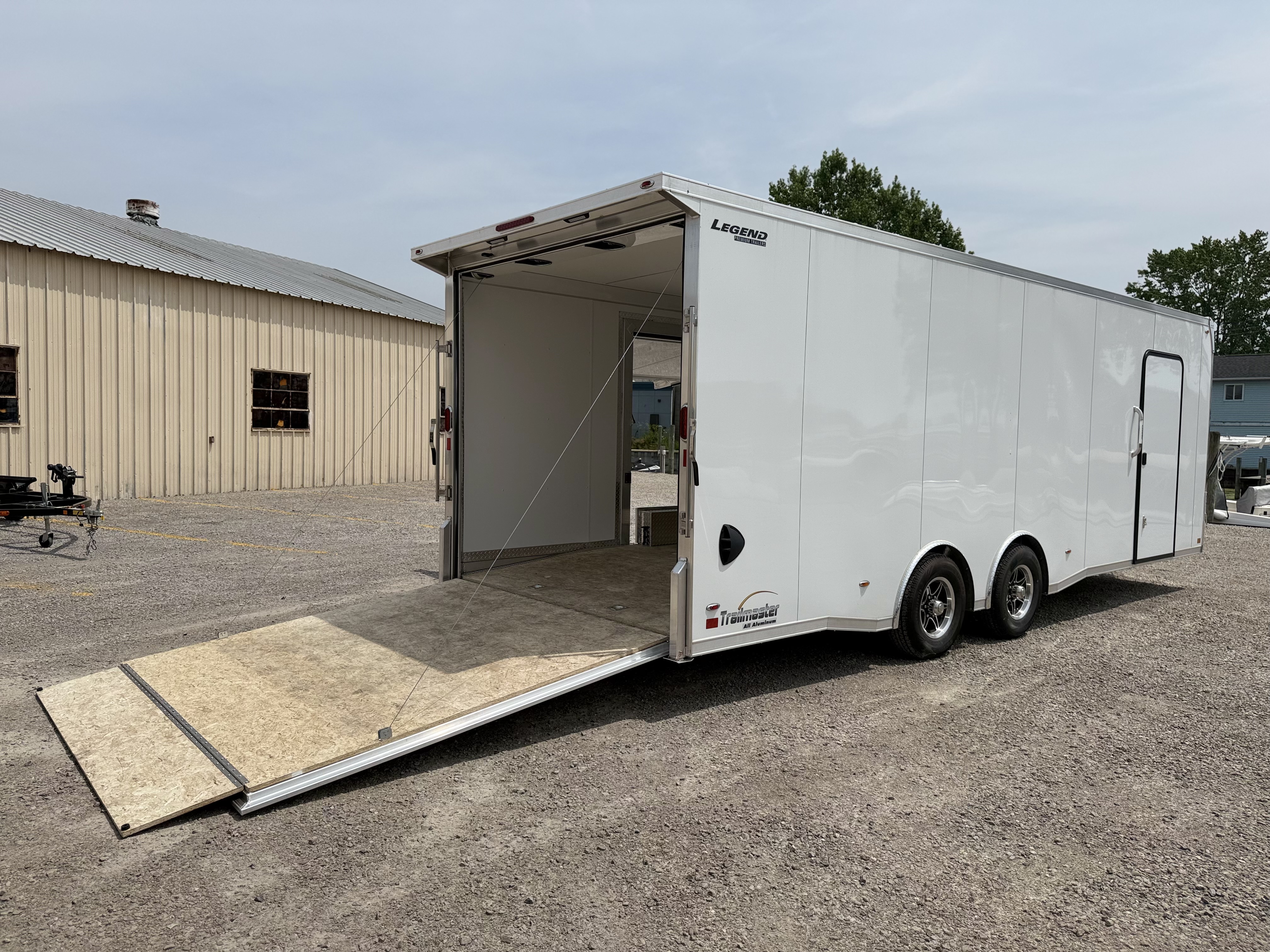 2027 Legend 8.5x24 Trailmaster Race Series Tandem Axle Enclosed Car Hauler Trailer Cargo Trailer