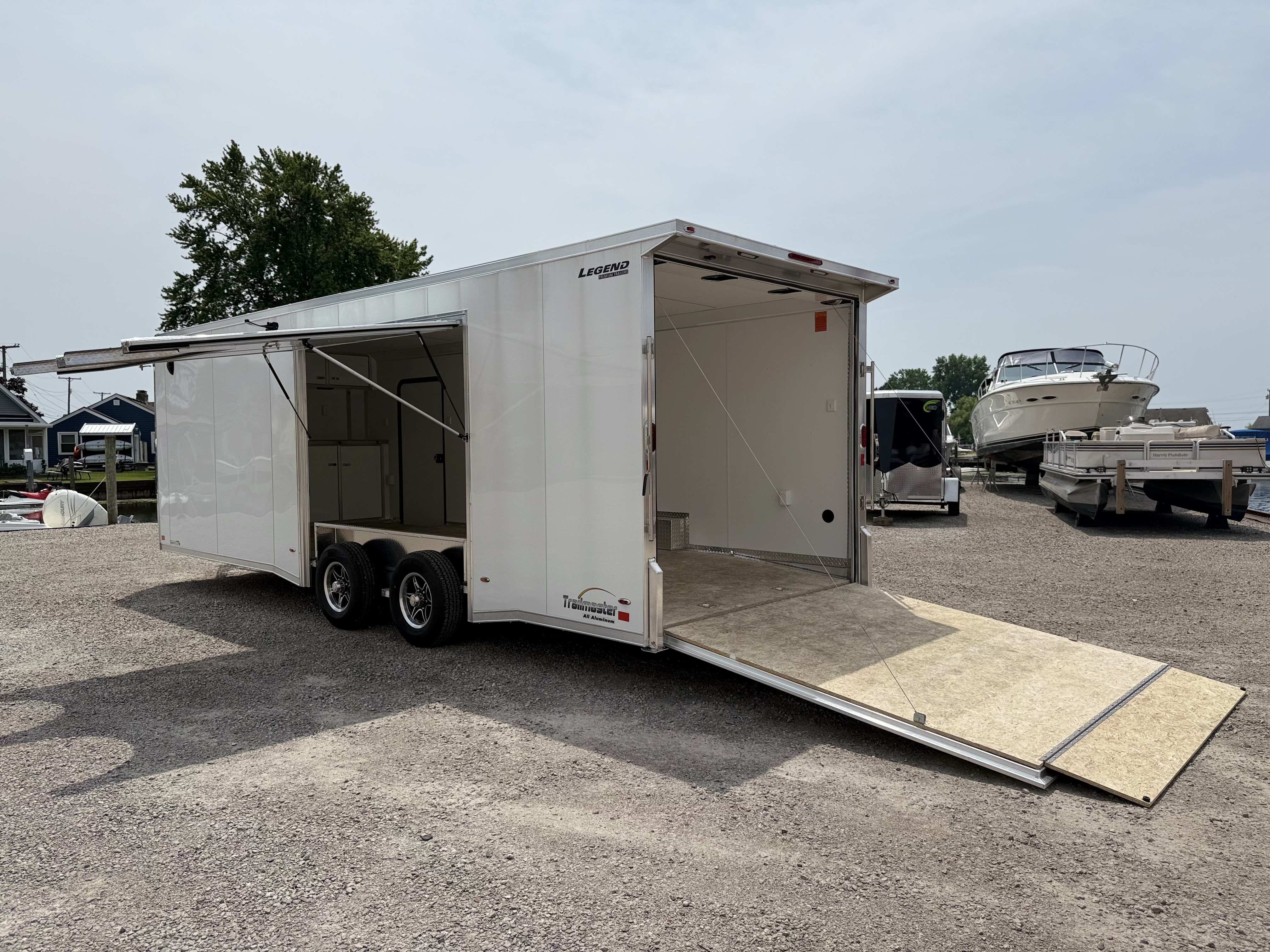 2027 Legend 8.5x24 Trailmaster Race Series Tandem Axle Enclosed Car Hauler Trailer Cargo Trailer