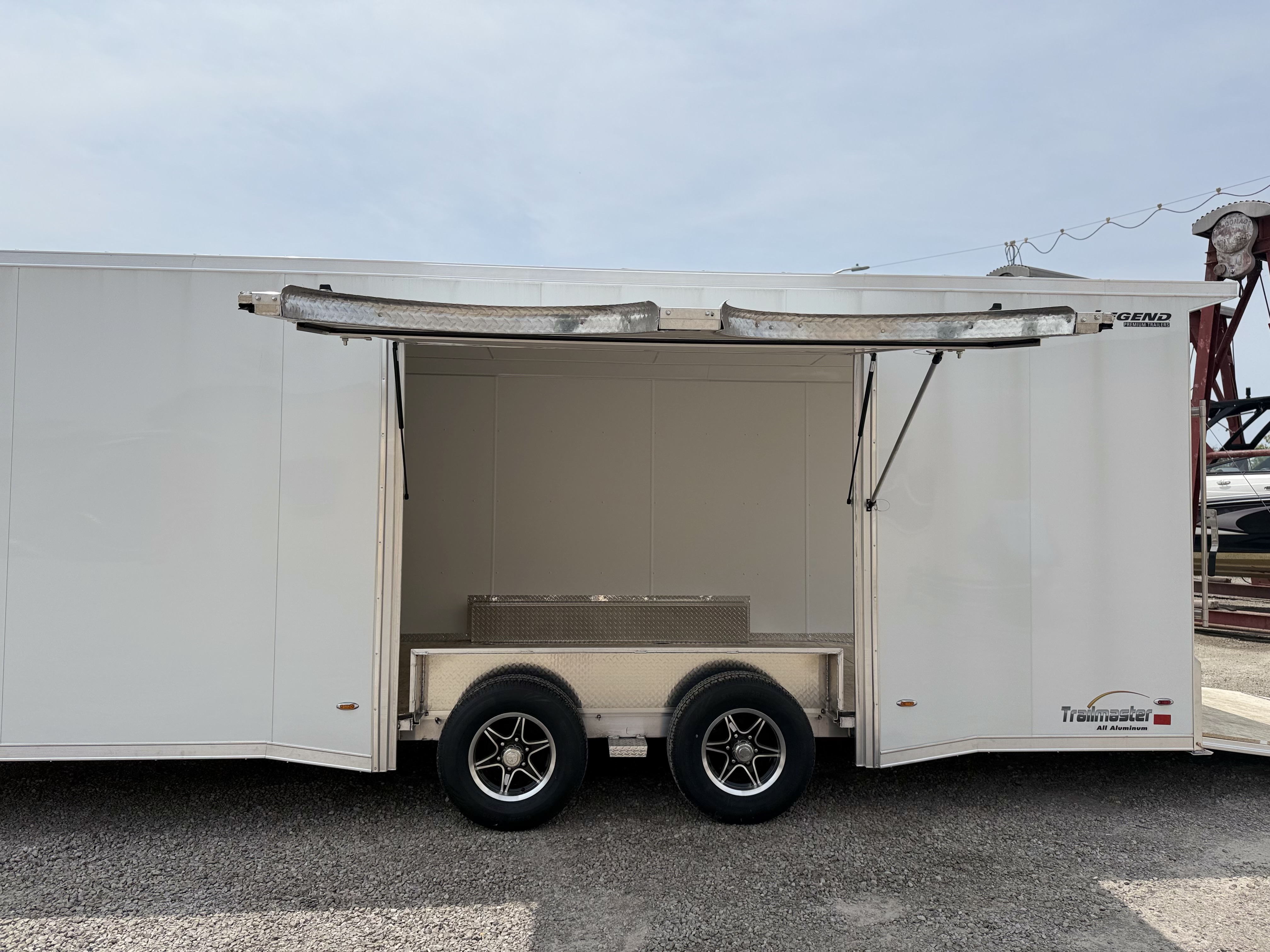 2027 Legend 8.5x24 Trailmaster Race Series Tandem Axle Enclosed Car Hauler Trailer Cargo Trailer