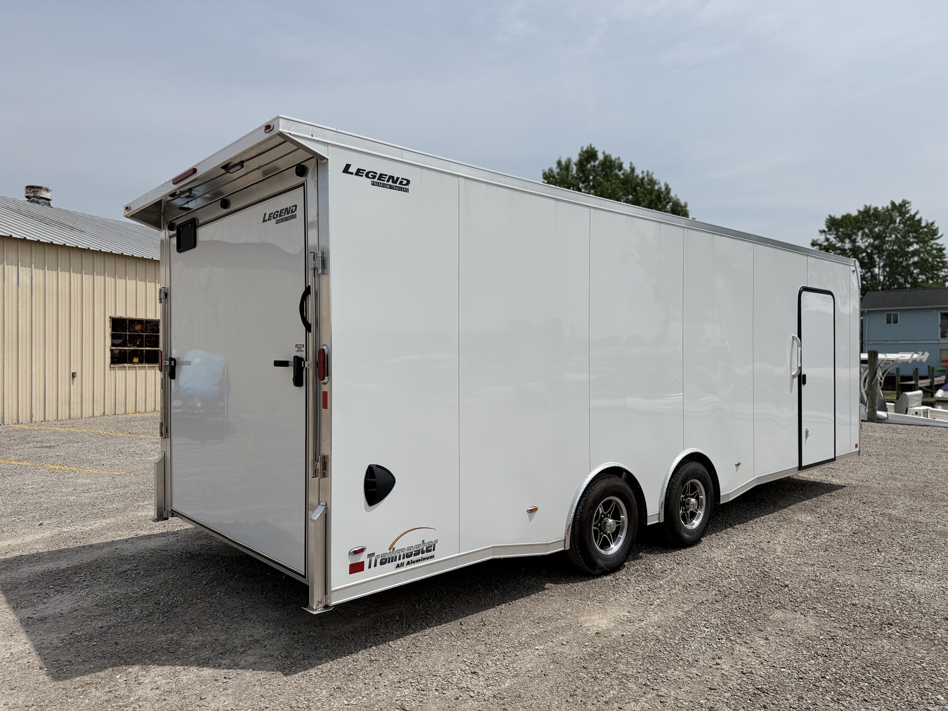 2027 Legend 8.5x24 Trailmaster Race Series Tandem Axle Enclosed Car Hauler Trailer Cargo Trailer