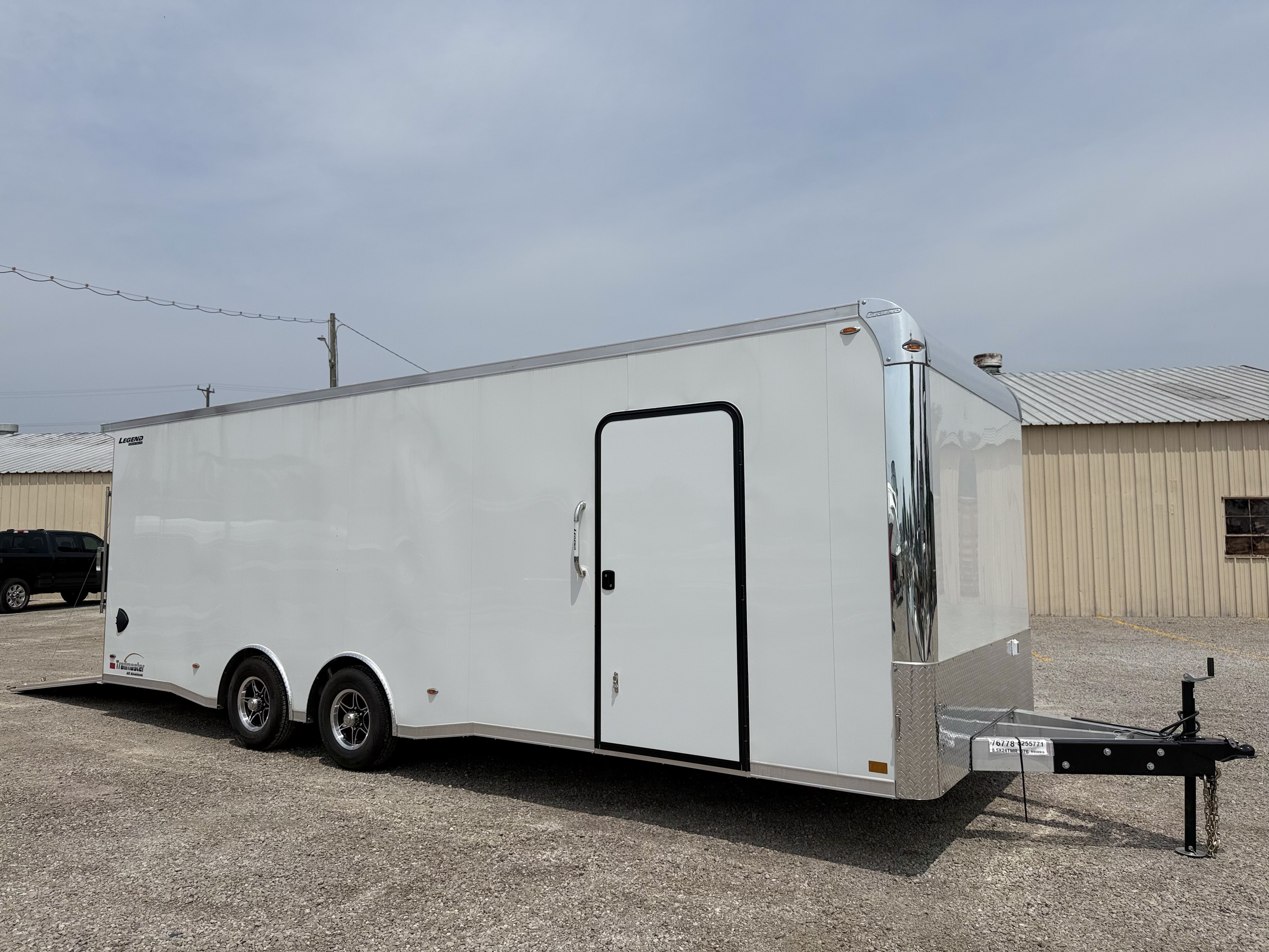 2027 Legend 8.5x24 Trailmaster Race Series Tandem Axle Enclosed Car Hauler Trailer Cargo Trailer