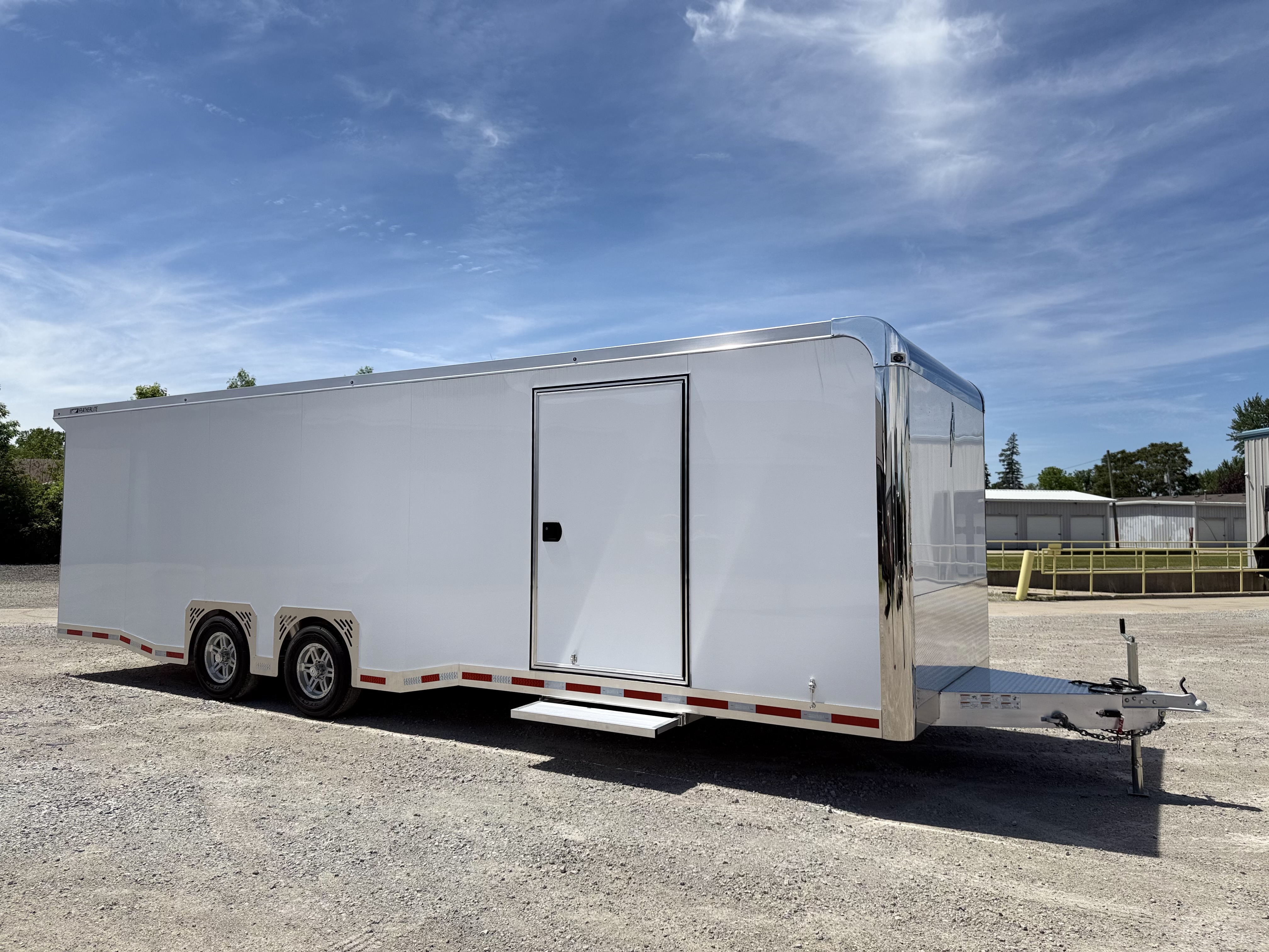 2026 Featherlite 8.5x28 Premium All Aluminum Enclosed Car Hauler Trailer Trailer