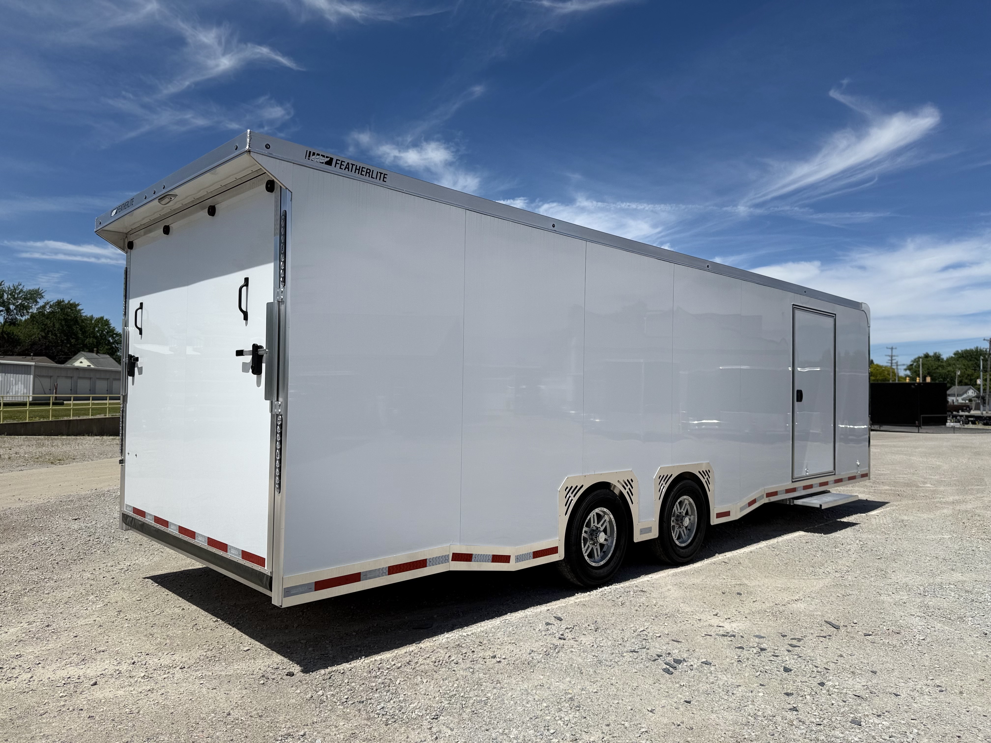 2026 Featherlite 8.5x28 Premium All Aluminum Enclosed Car Hauler Trailer Trailer