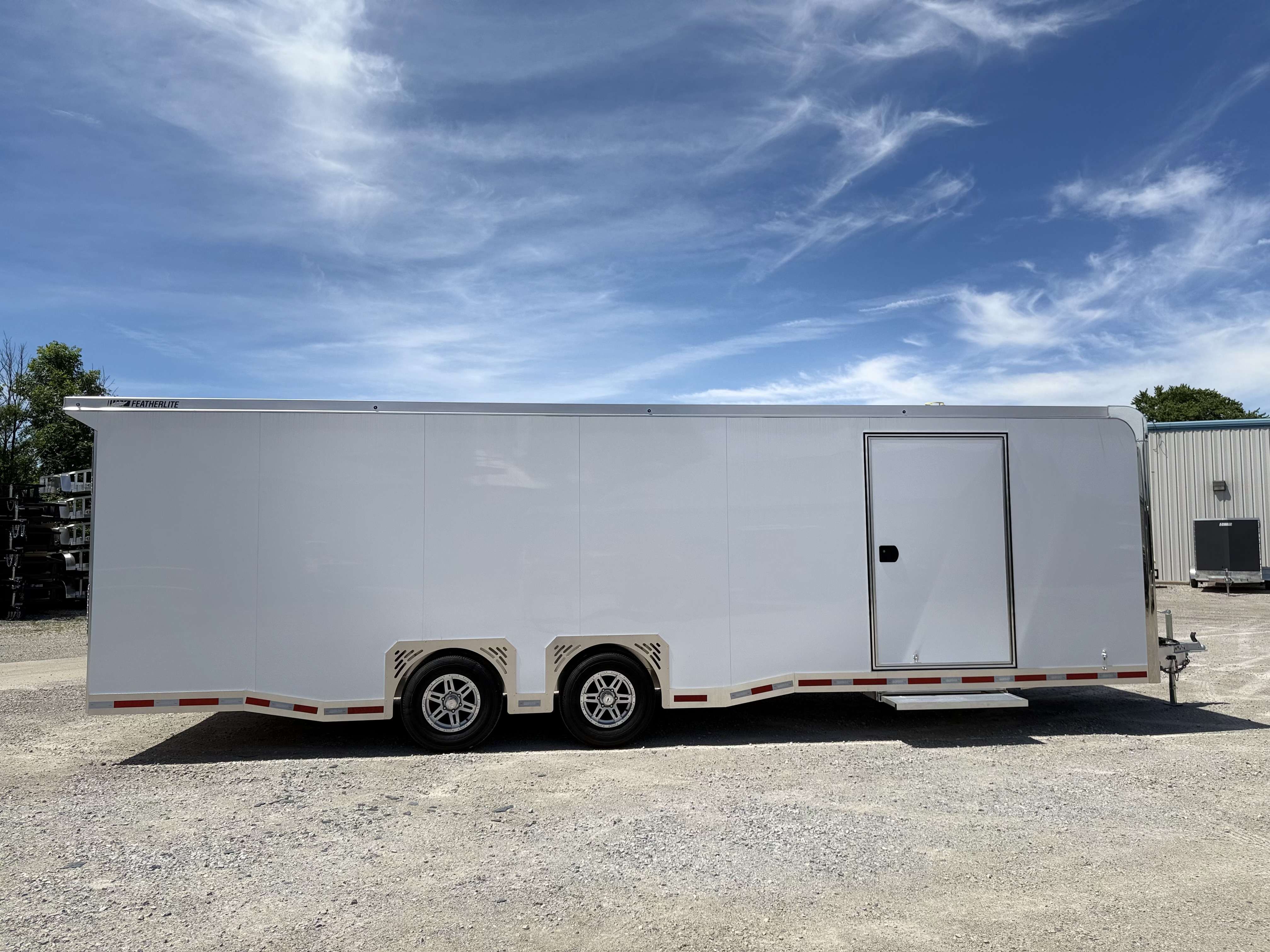 2026 Featherlite 8.5x28 Premium All Aluminum Enclosed Car Hauler Trailer Trailer