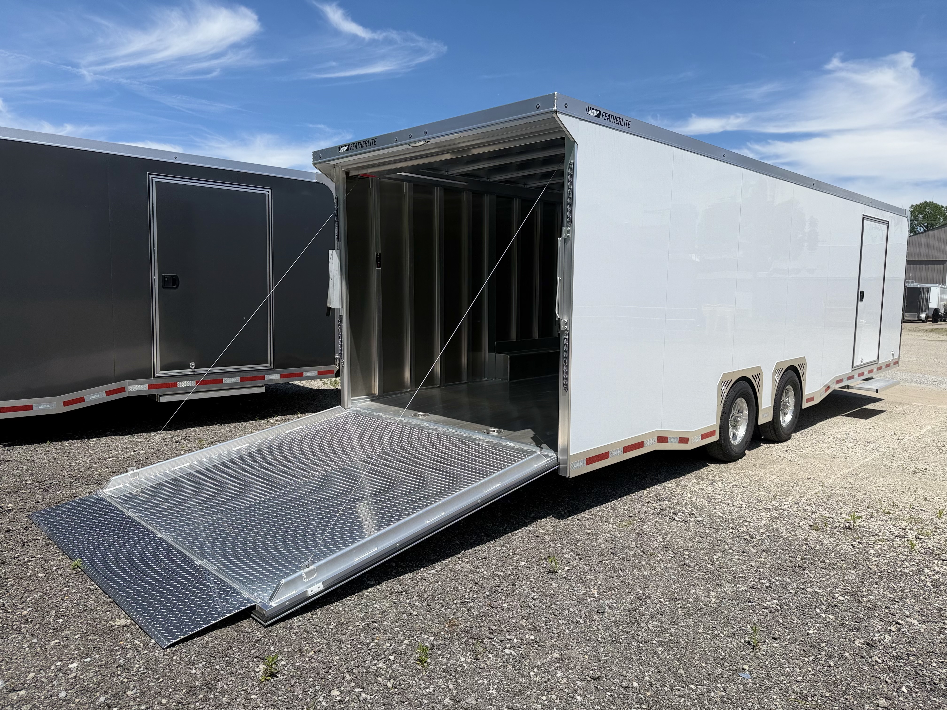 2026 Featherlite 8.5x28 Premium All Aluminum Enclosed Car Hauler Trailer Trailer
