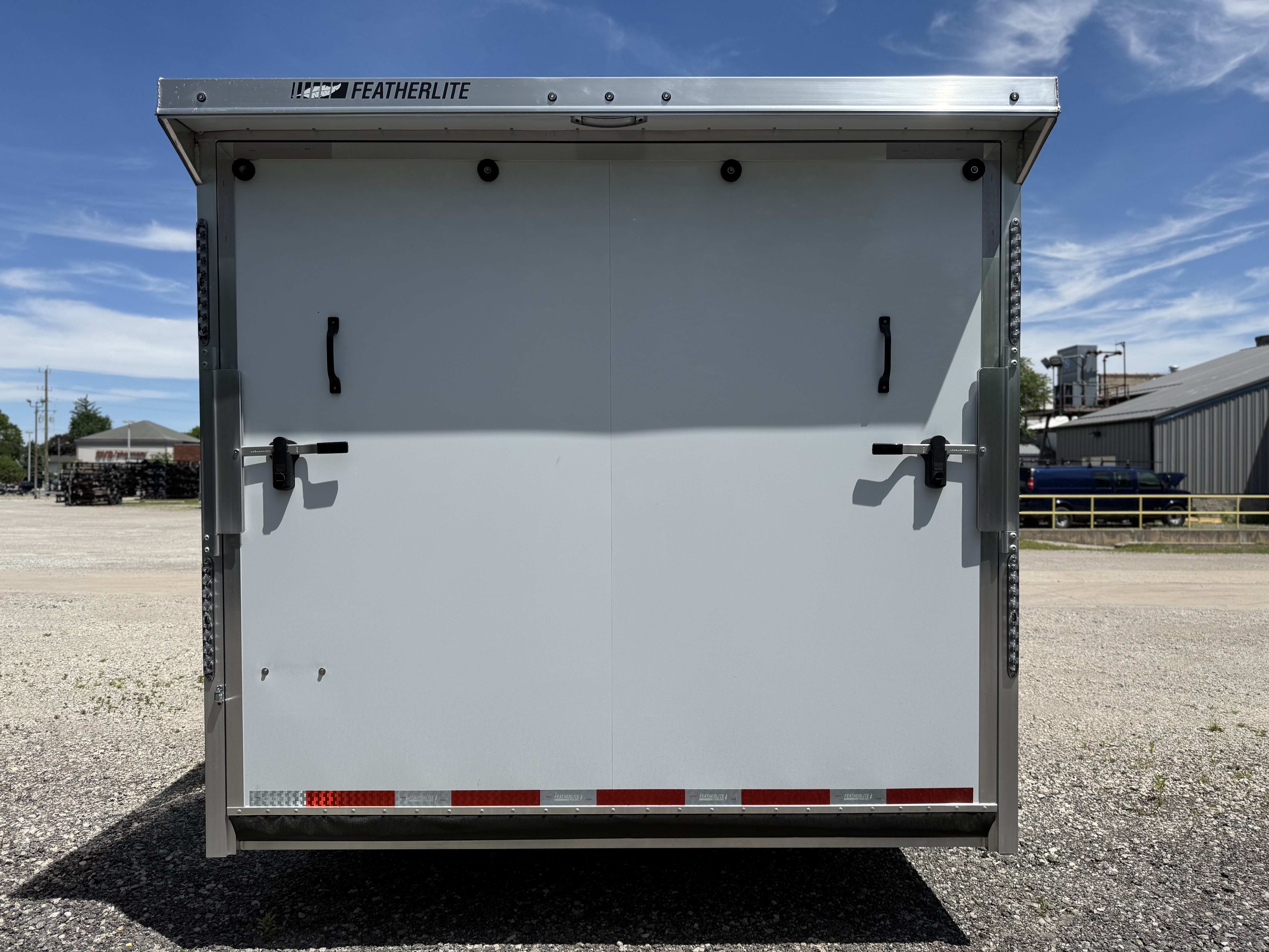 2026 Featherlite 8.5x28 Premium All Aluminum Enclosed Car Hauler Trailer Trailer