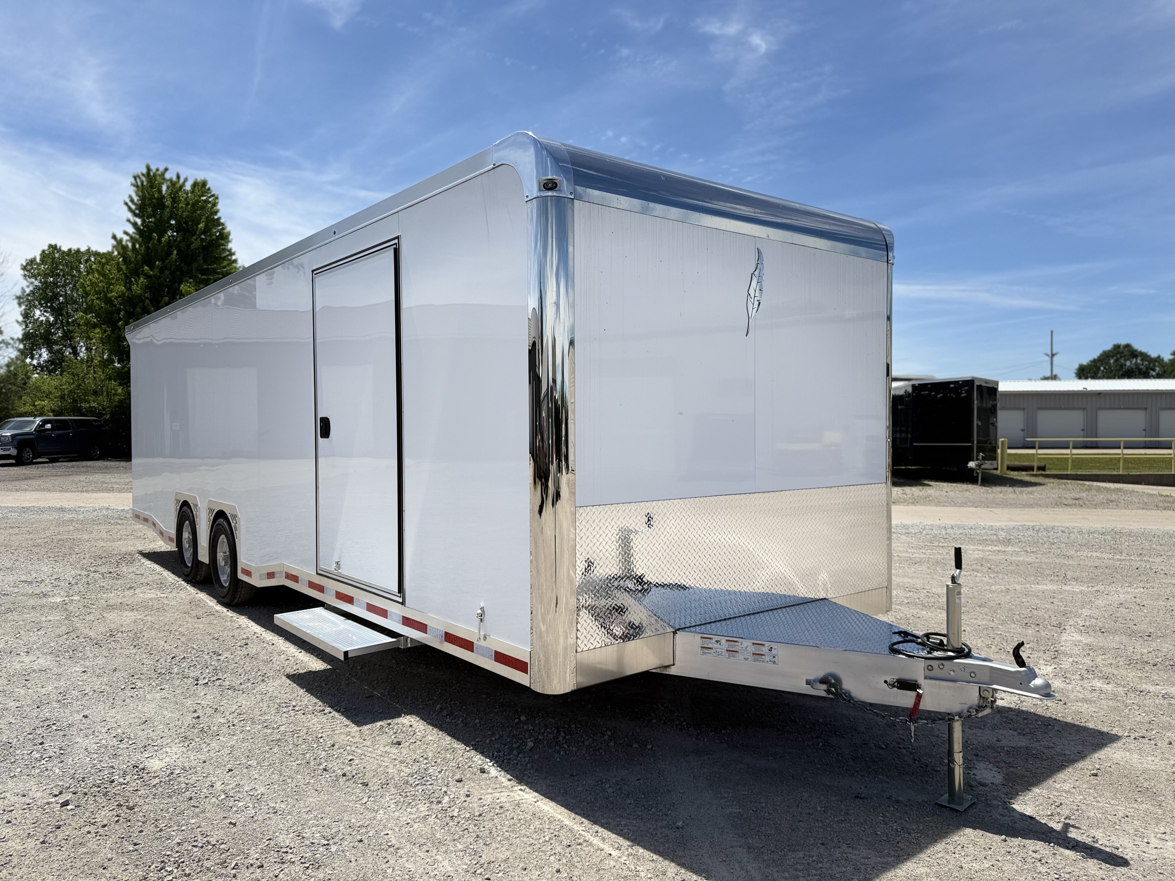 2026 Featherlite 8.5x28 Premium All Aluminum Enclosed Car Hauler Trailer Trailer
