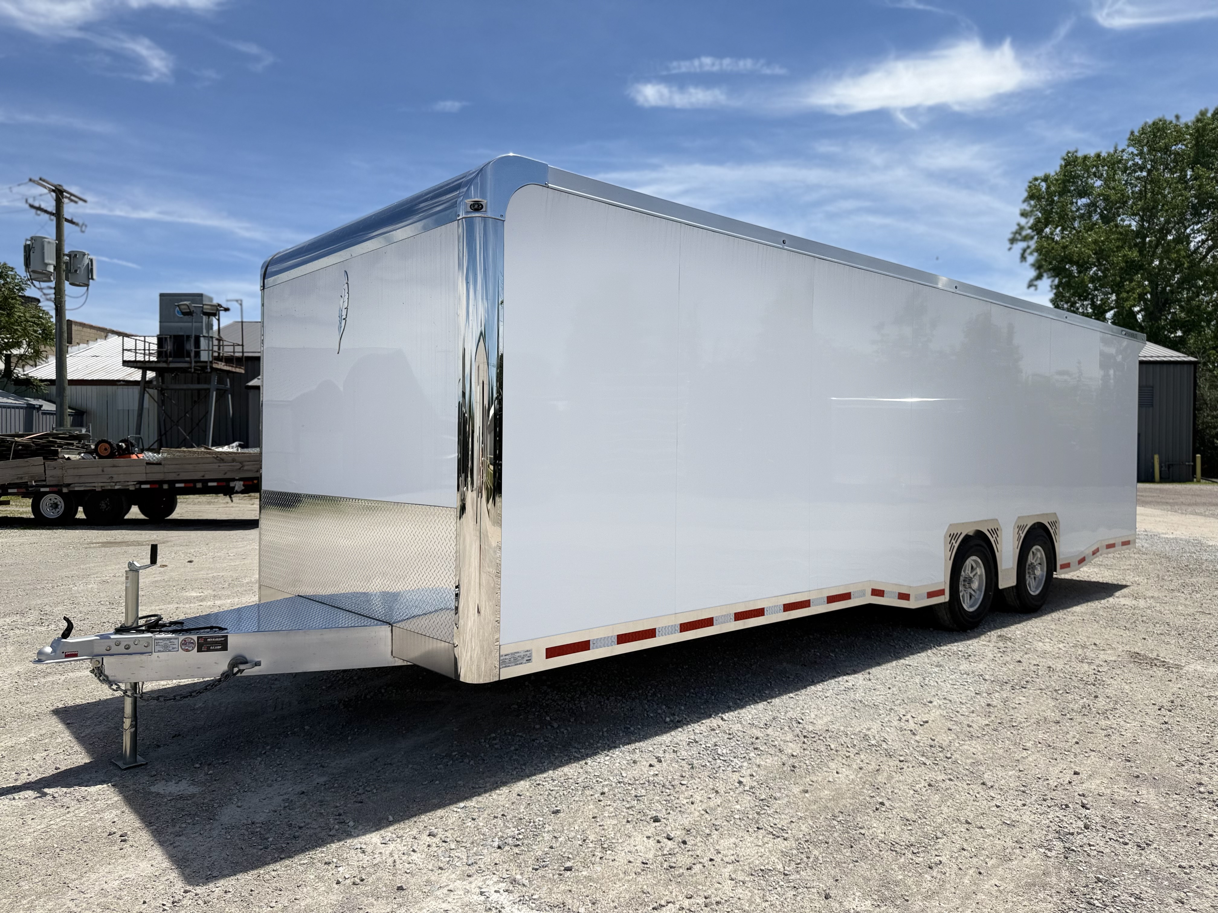 2026 Featherlite 8.5x28 Premium All Aluminum Enclosed Car Hauler Trailer Trailer