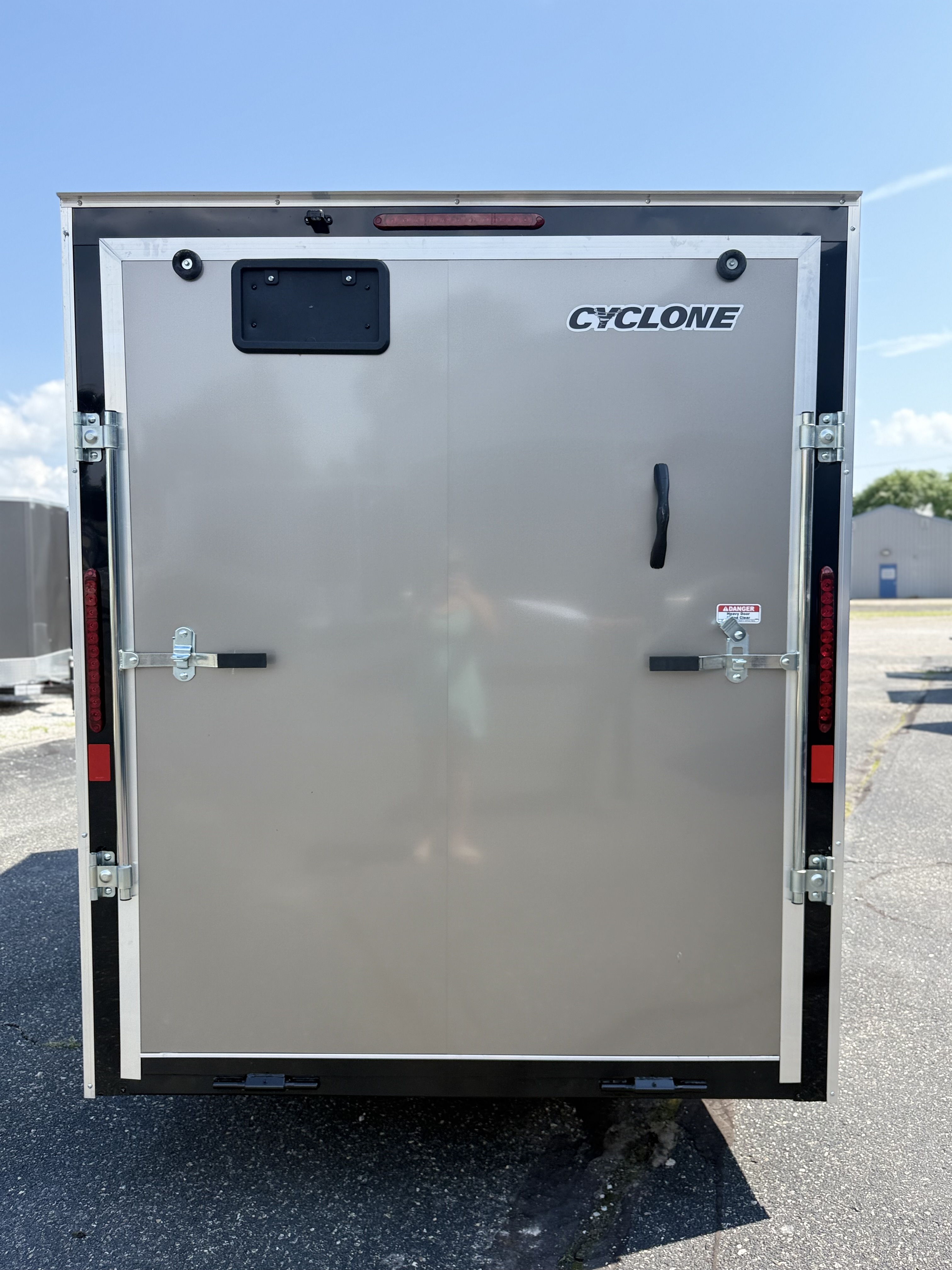 2027 Legend 6x13 Cyclone Steel V-Nose Single Axle Enclosed Cargo Trailer Cargo Trailer