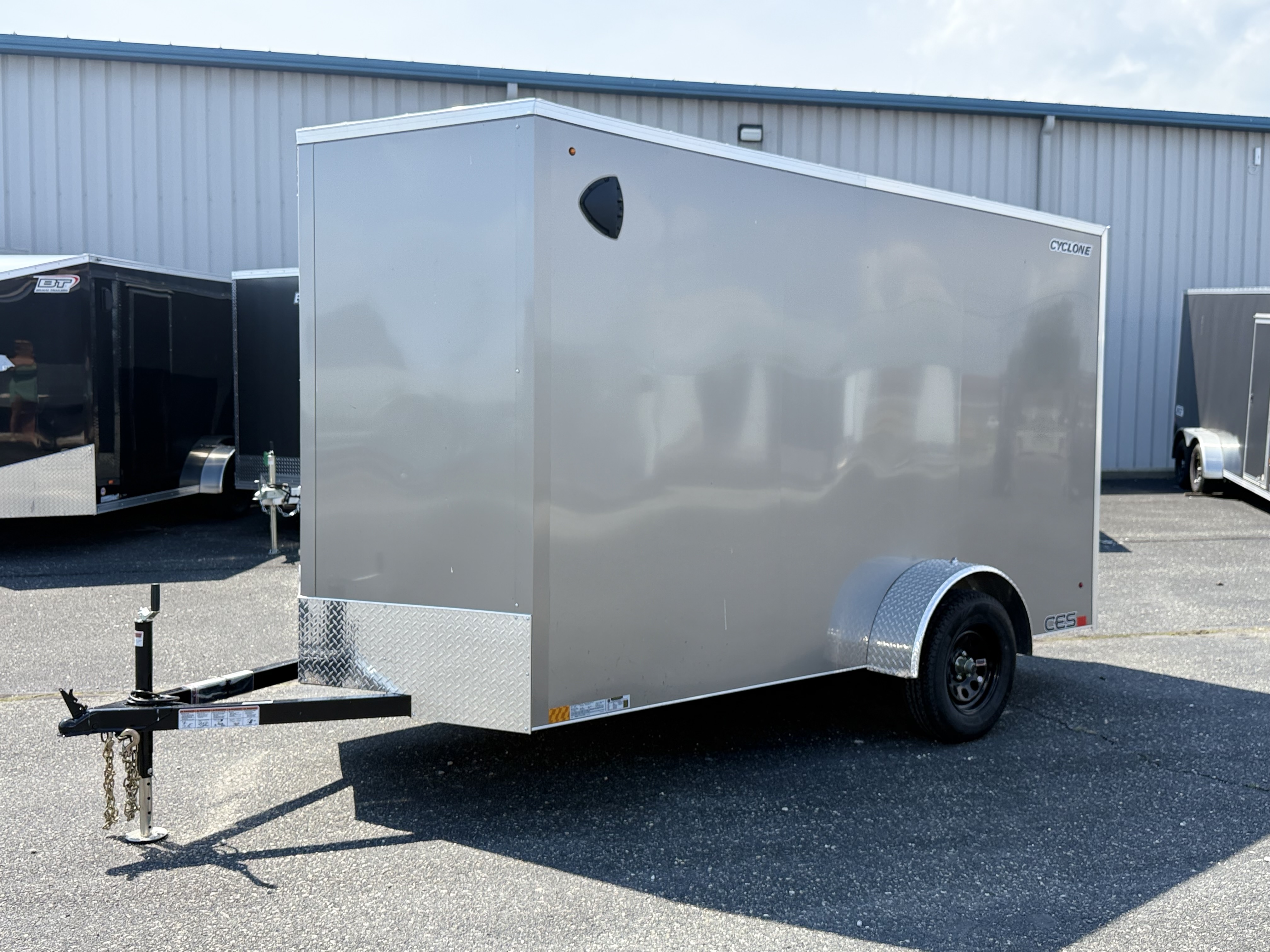 2027 Legend 6x13 Cyclone Steel V-Nose Single Axle Enclosed Cargo Trailer Cargo Trailer