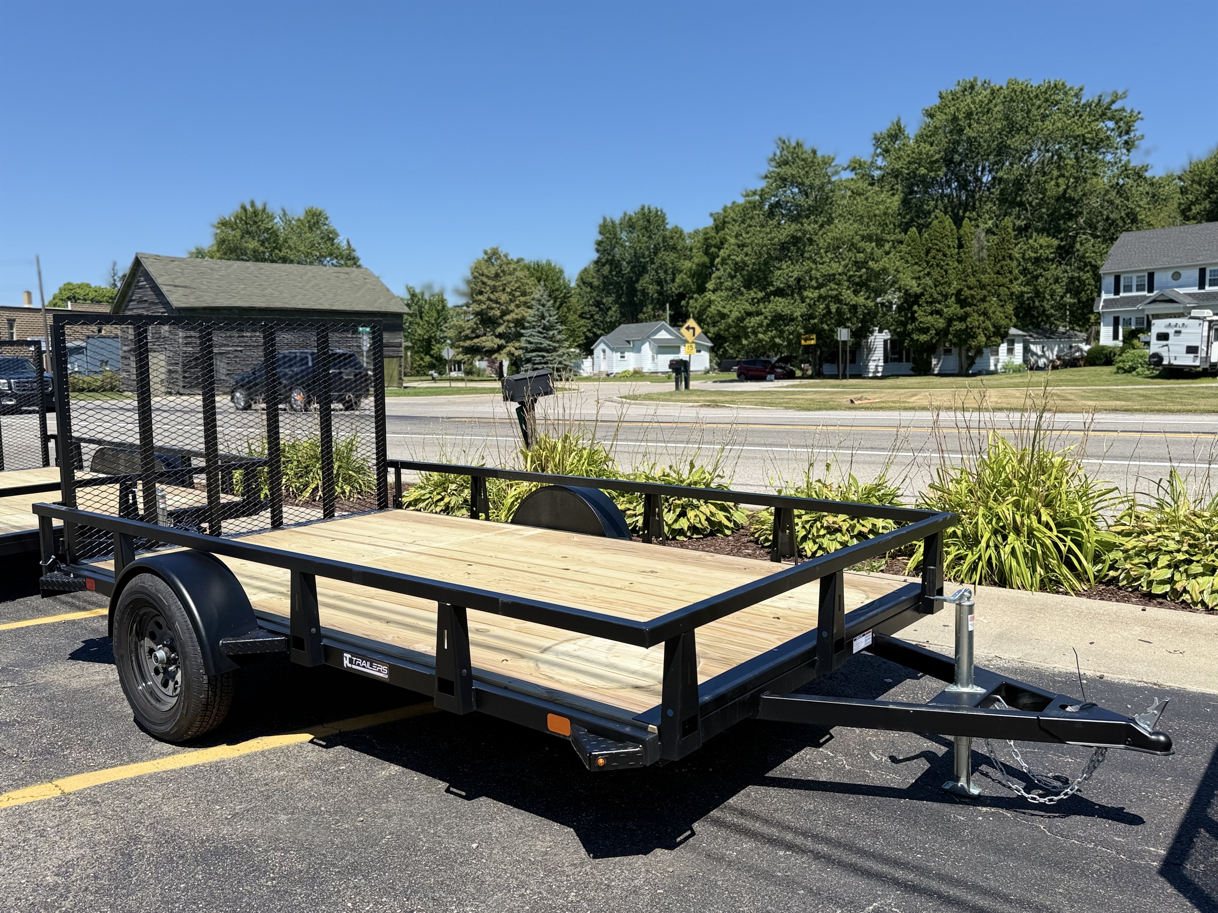 2026 HTC Trailers 7x12 Steel Utility Trailer Trailer