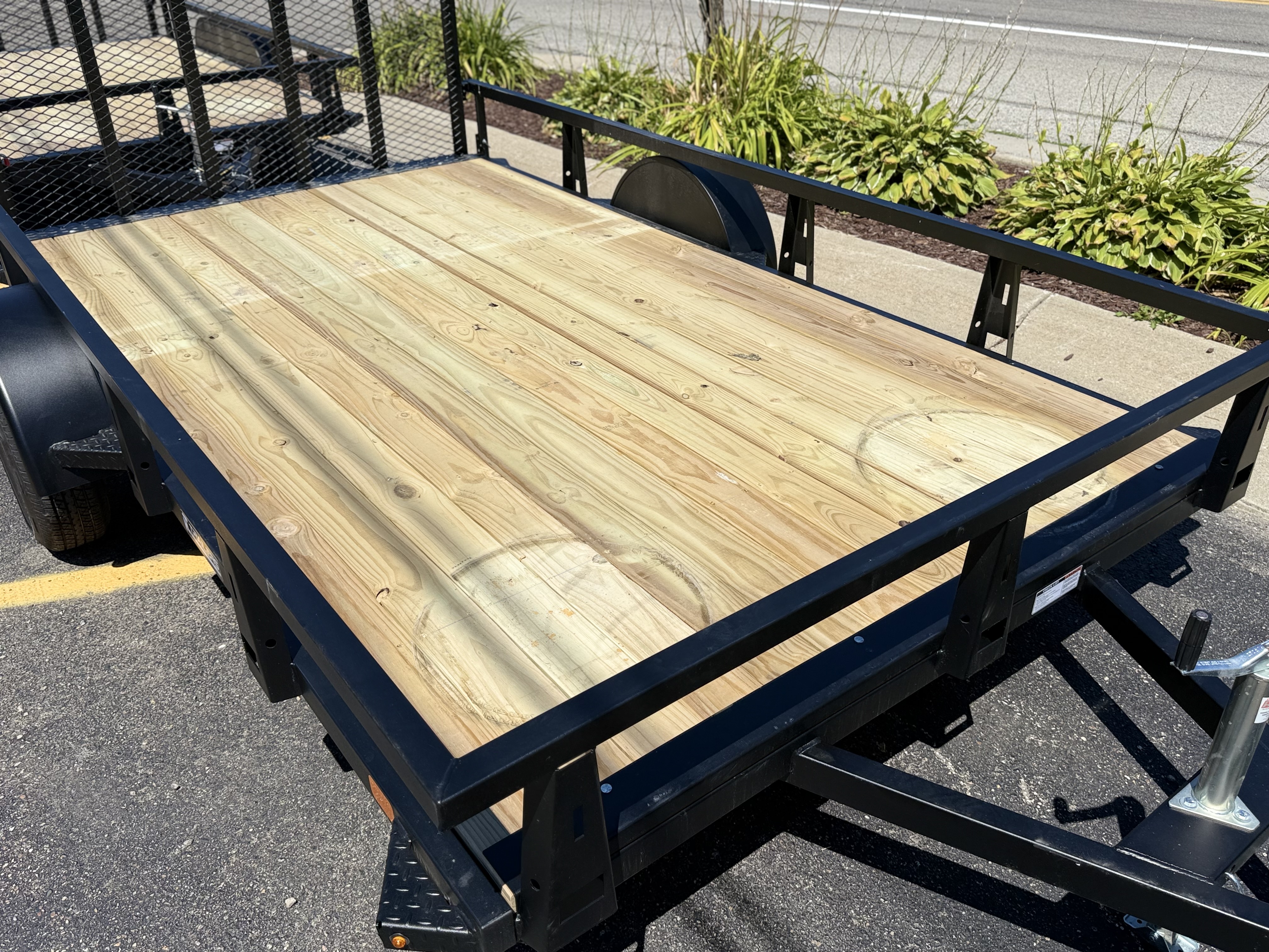 2026 HTC Trailers 7x12 Steel Utility Trailer Trailer