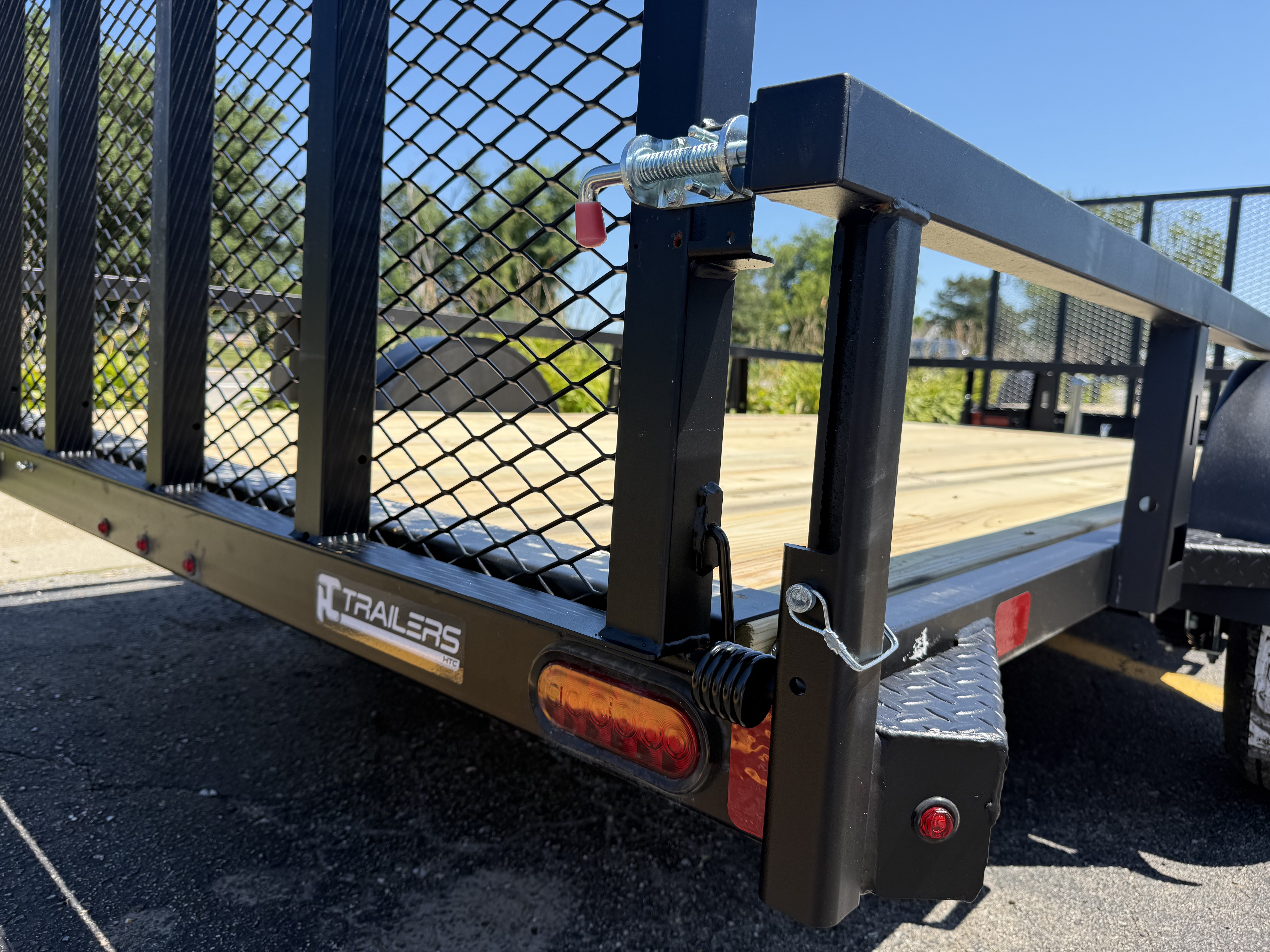 2026 HTC Trailers 7x12 Steel Utility Trailer Trailer
