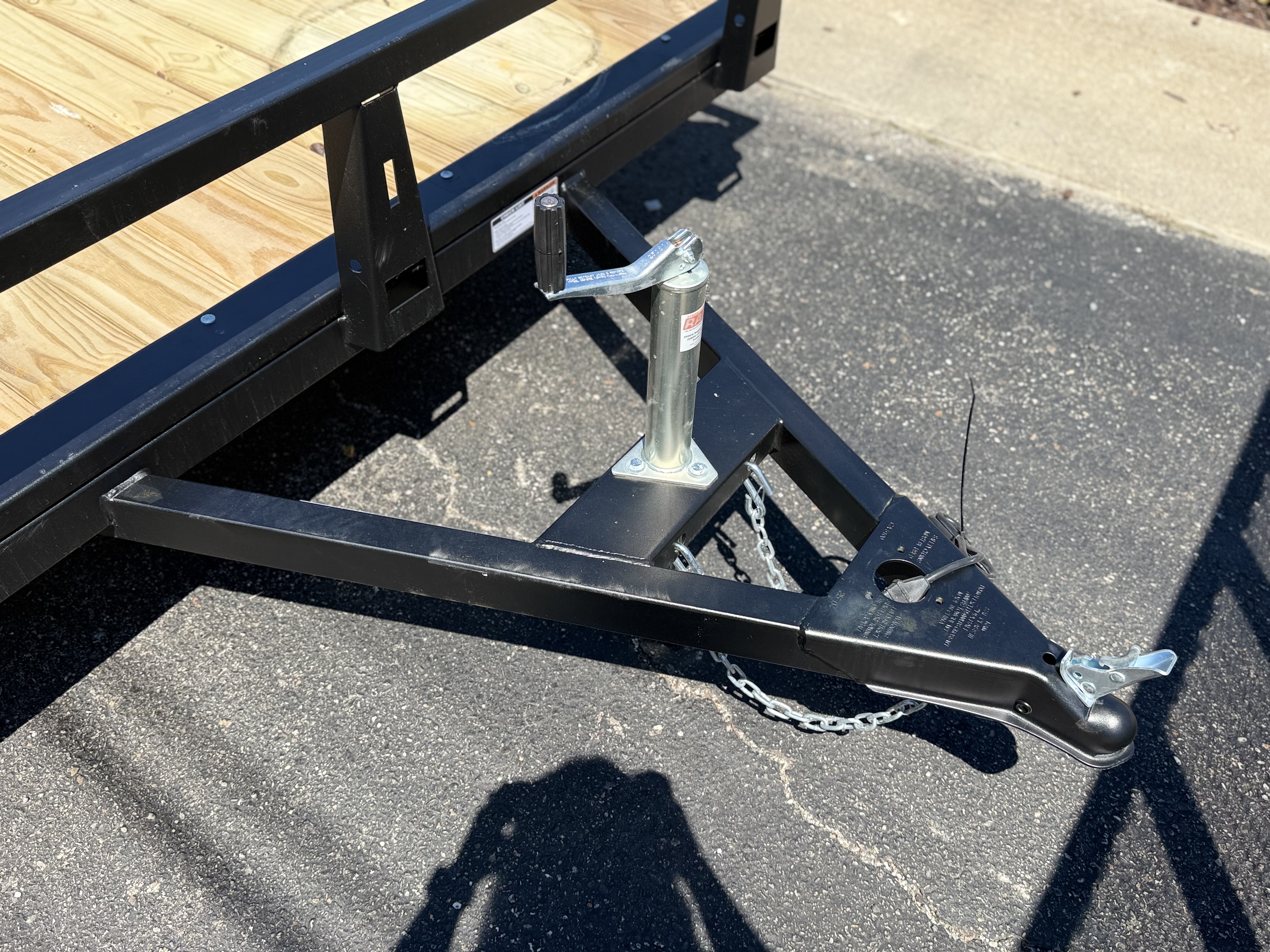 2026 HTC Trailers 7x12 Steel Utility Trailer Trailer