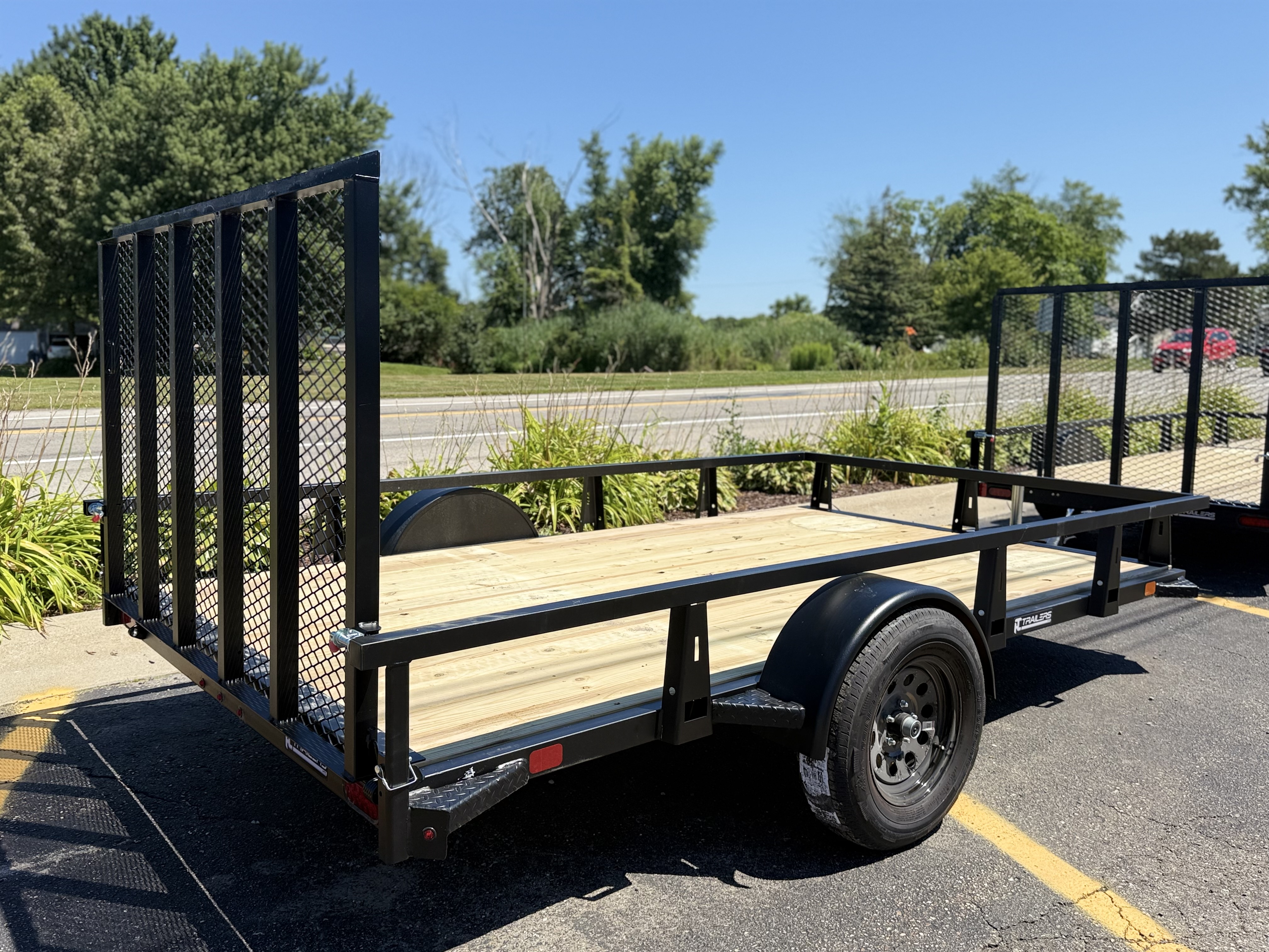 2026 HTC Trailers 7x12 Steel Utility Trailer Trailer