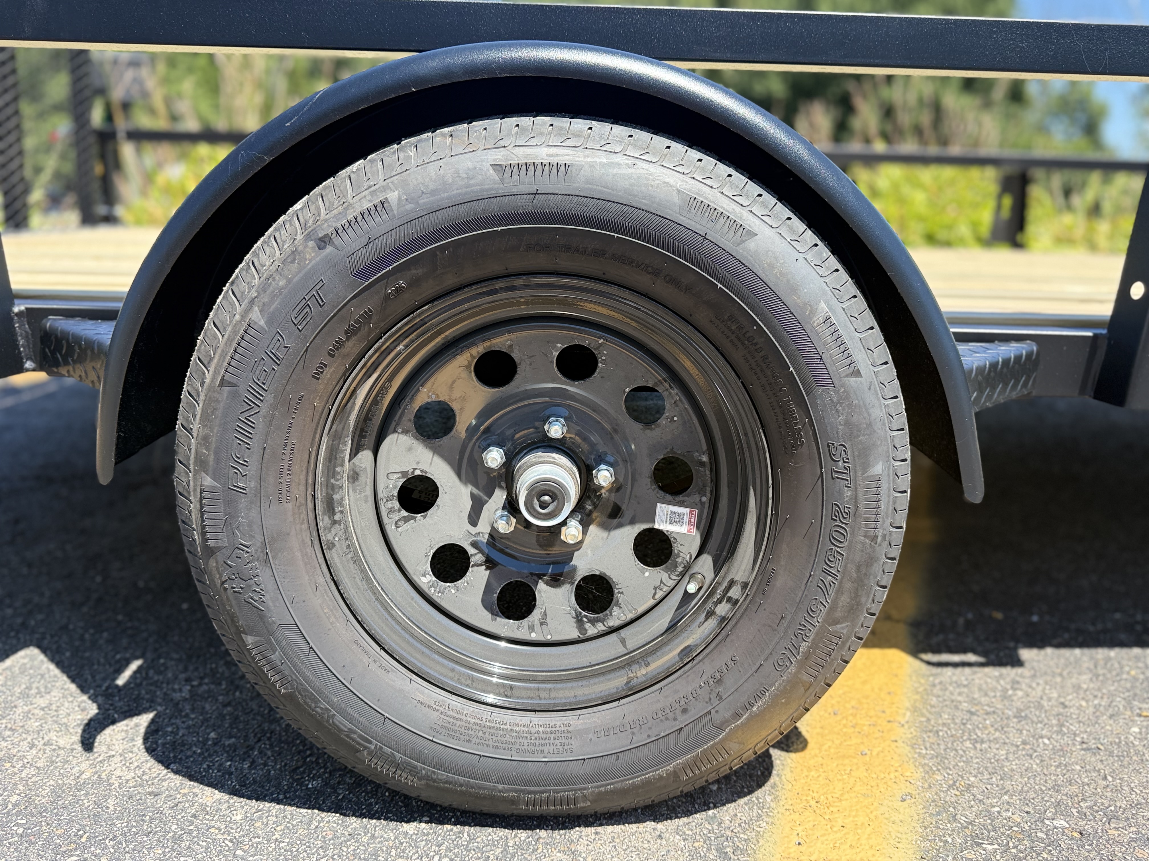2026 HTC Trailers 7x12 Steel Utility Trailer Trailer