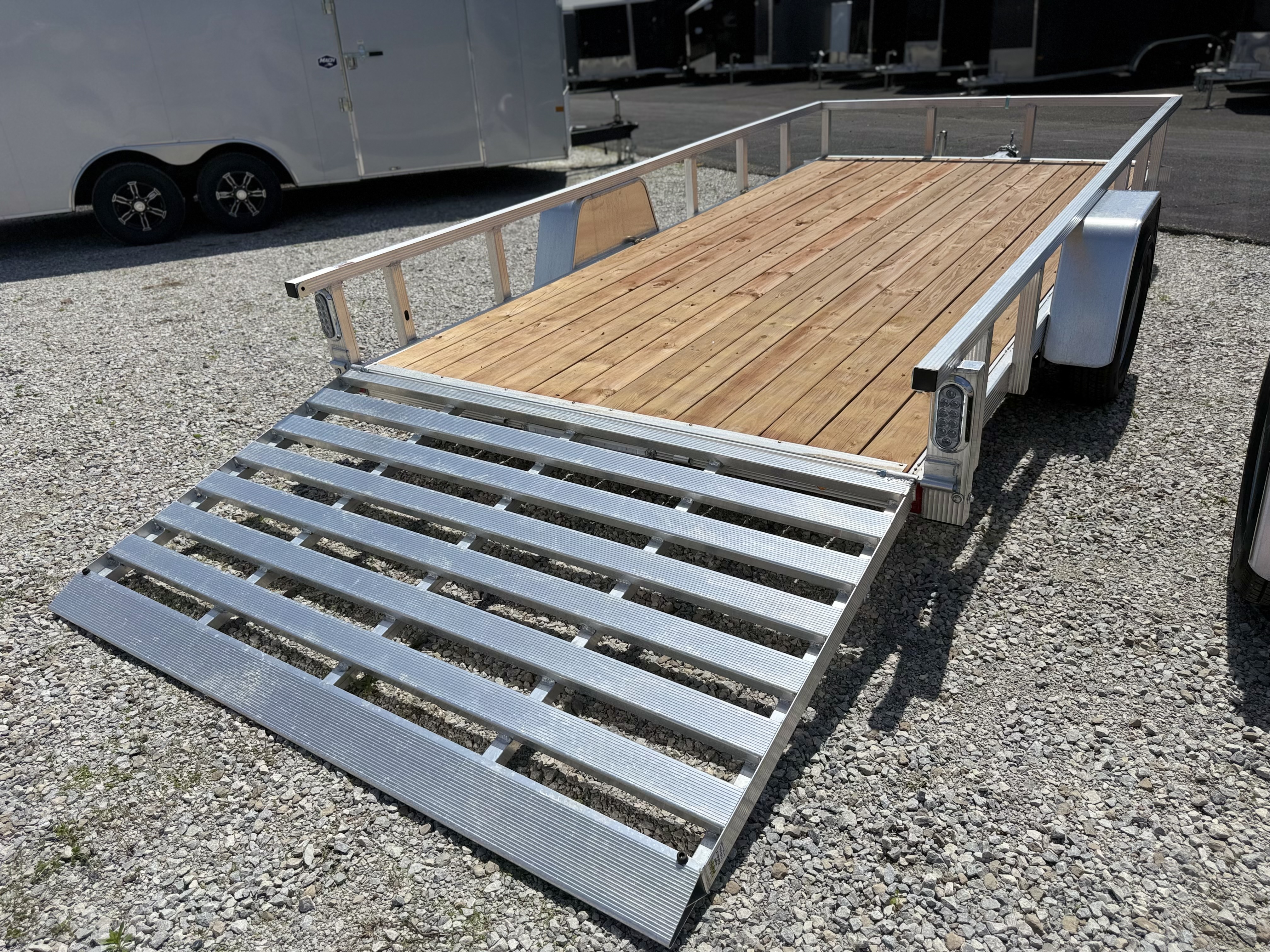 2026 Sport Haven 7x14 Aluminum Utility Trailer Trailer