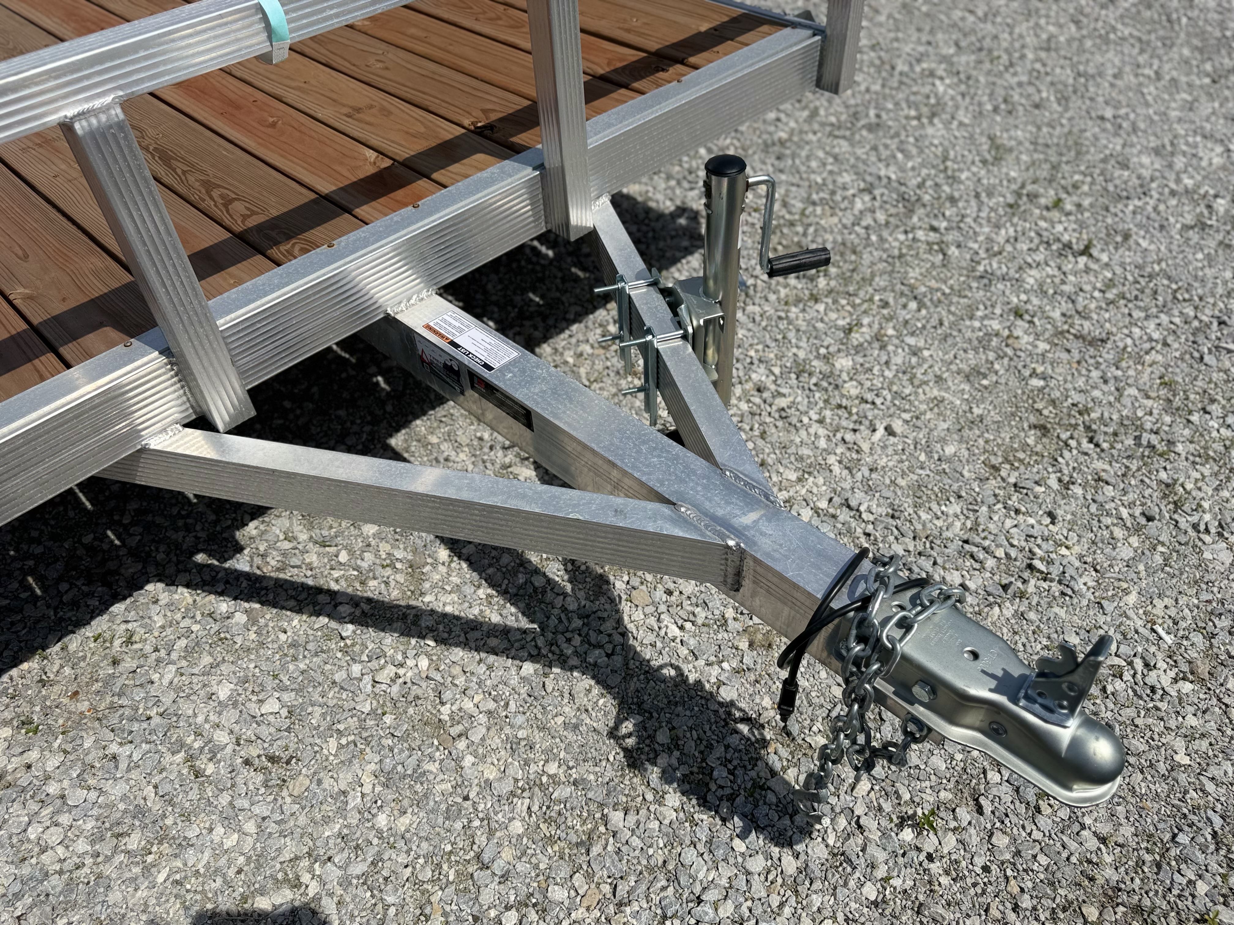 2026 Sport Haven 7x14 Aluminum Utility Trailer Trailer