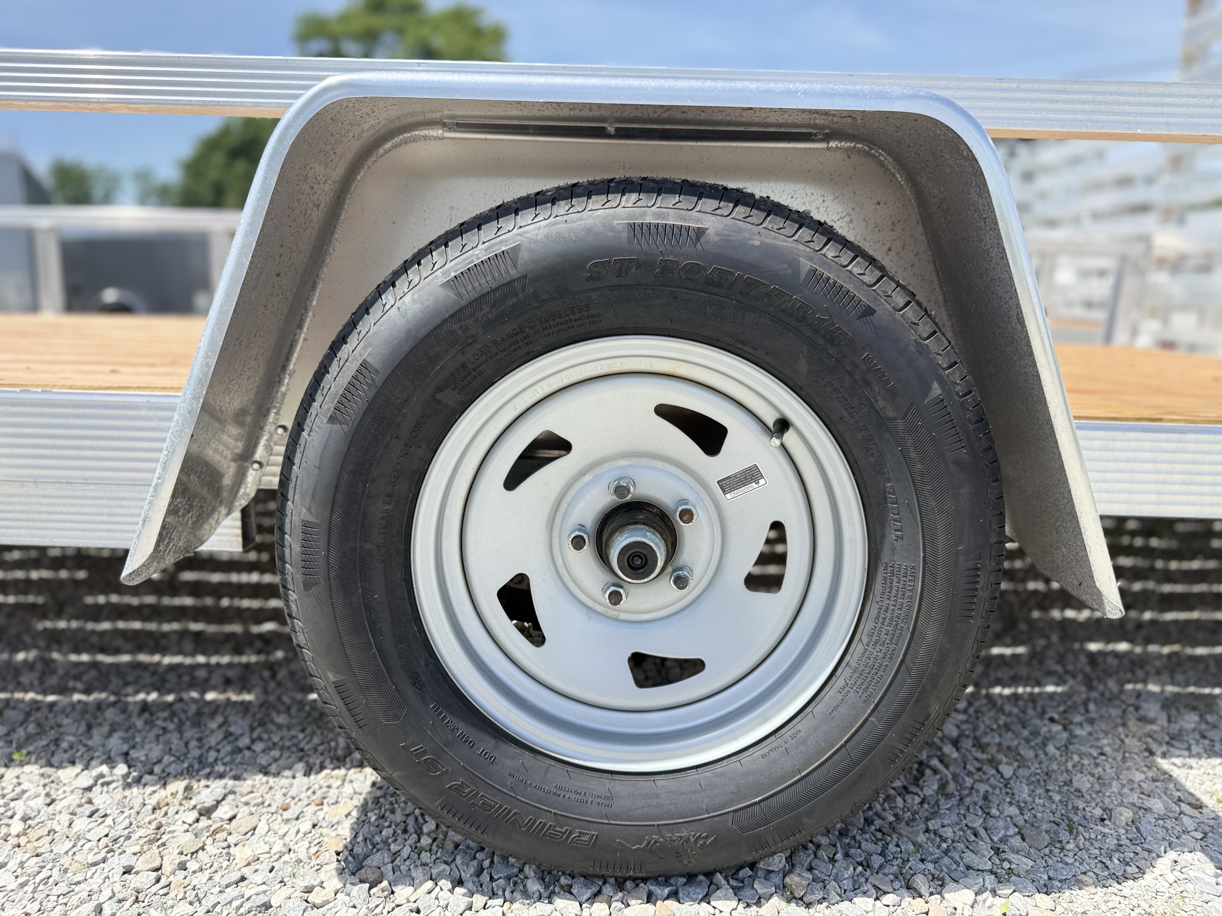2026 Sport Haven 7x14 Aluminum Utility Trailer Trailer