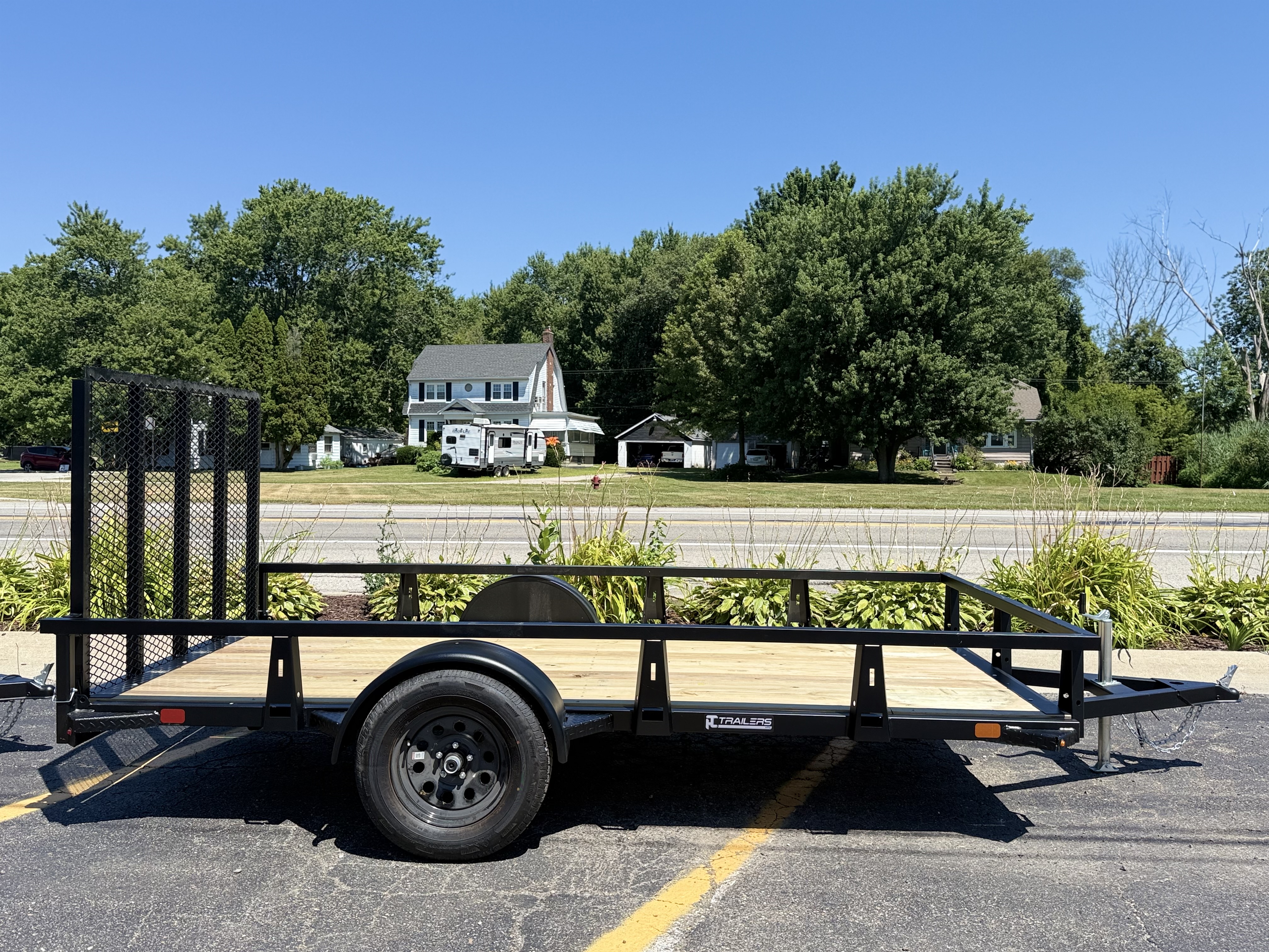 2026 HTC Trailers 6x12 Steel Utility Trailer Utility Trailer