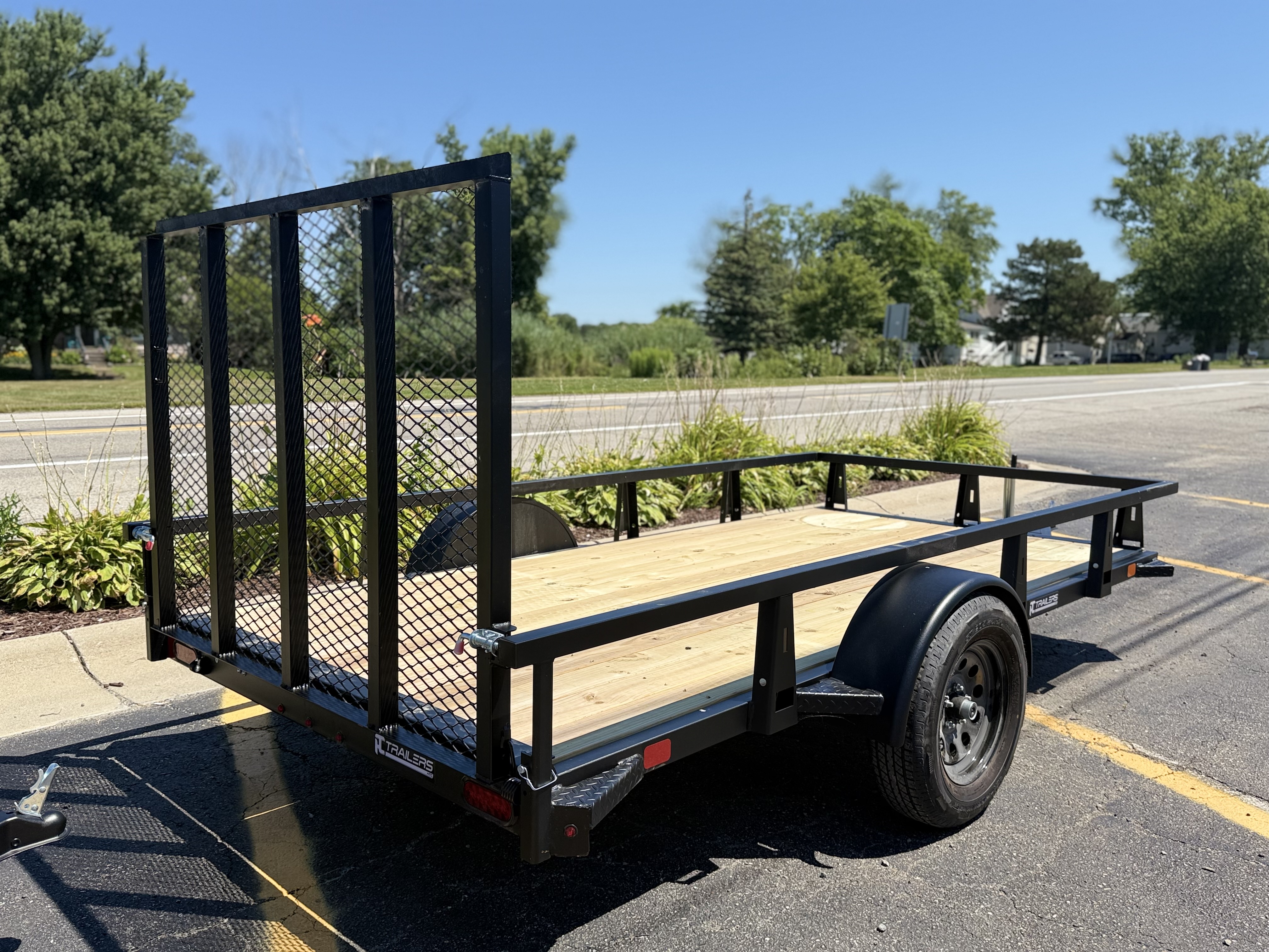 2026 HTC Trailers 6x12 Steel Utility Trailer Utility Trailer