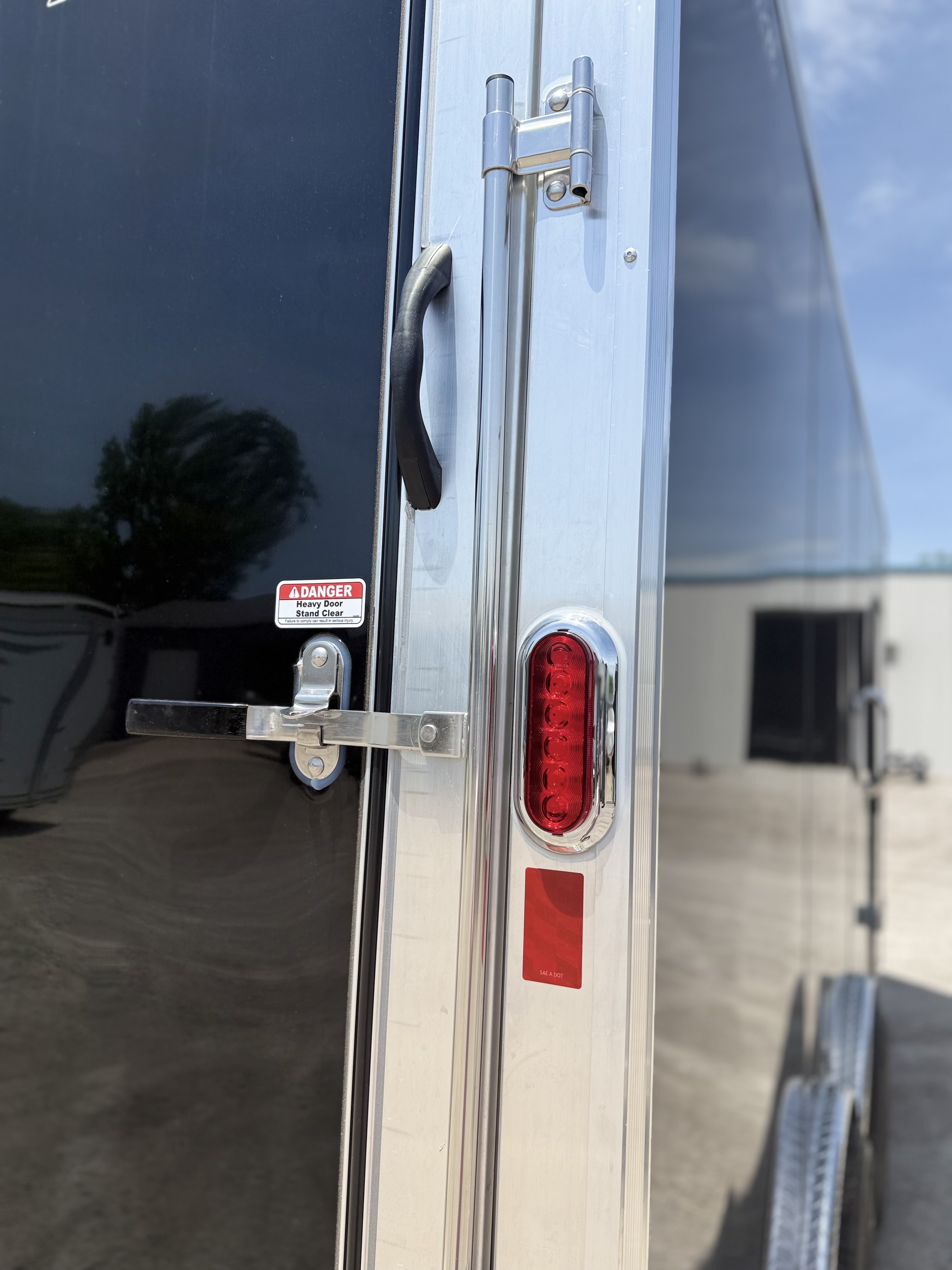 2027 Legend 8X19 Flat Top V-Nose Tandem Axle Enclosed Cargo Trailer Cargo Trailer