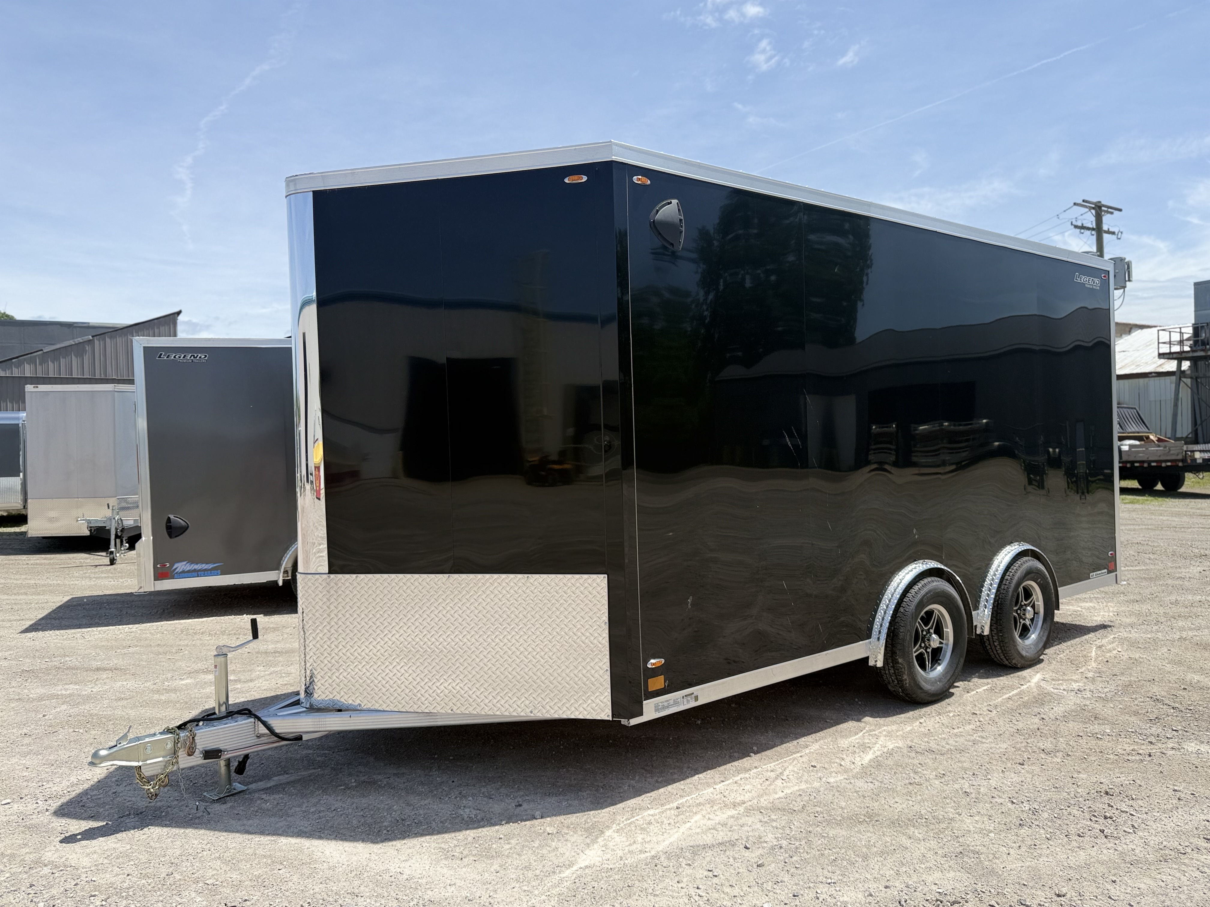 2027 Legend 8X19 Flat Top V-Nose Tandem Axle Enclosed Cargo Trailer Cargo Trailer
