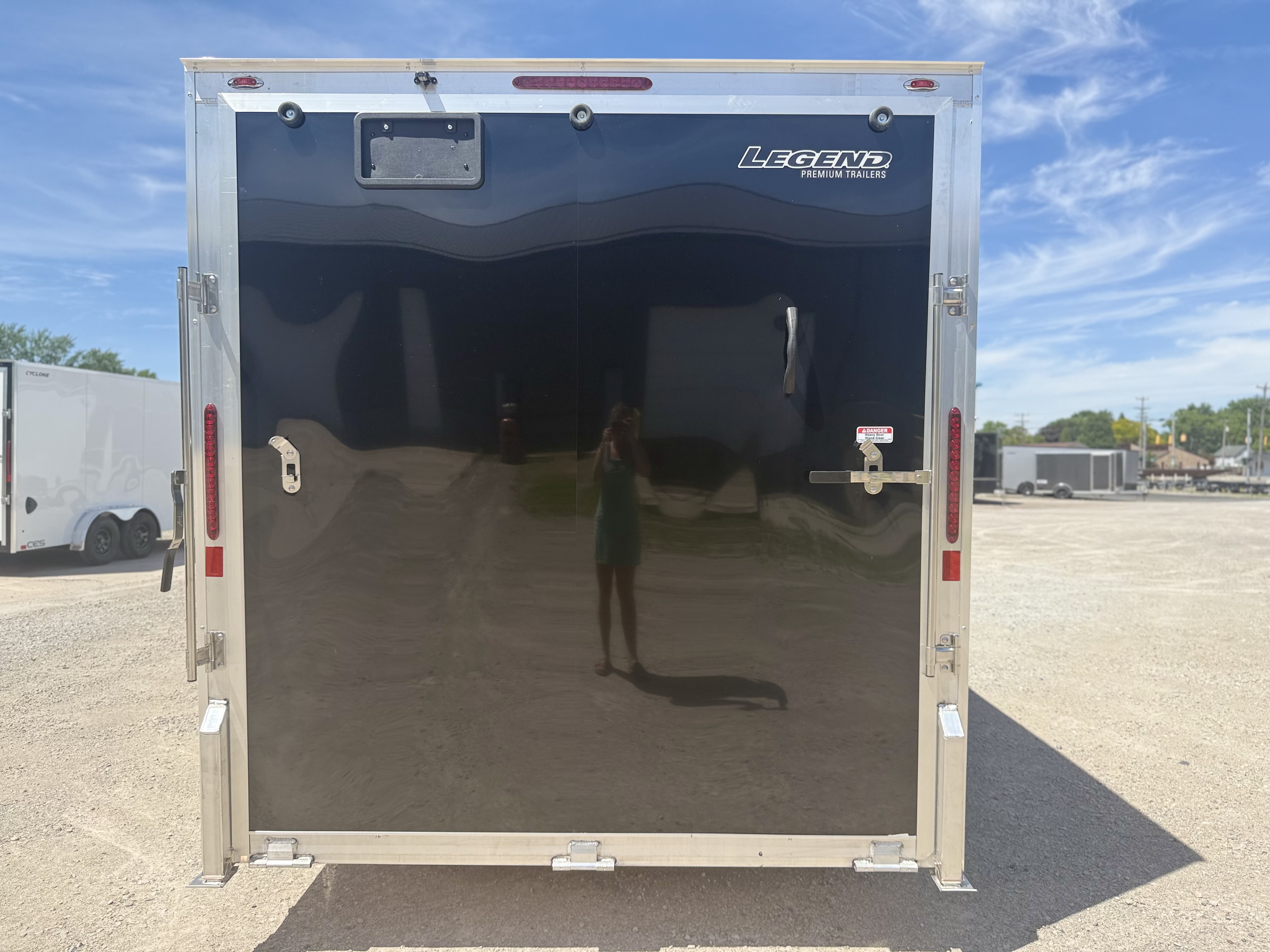 2027 Legend 7.5x18 Thunder V-Nose Tandem Axle Enclosed Cargo Trailer Cargo Trailer