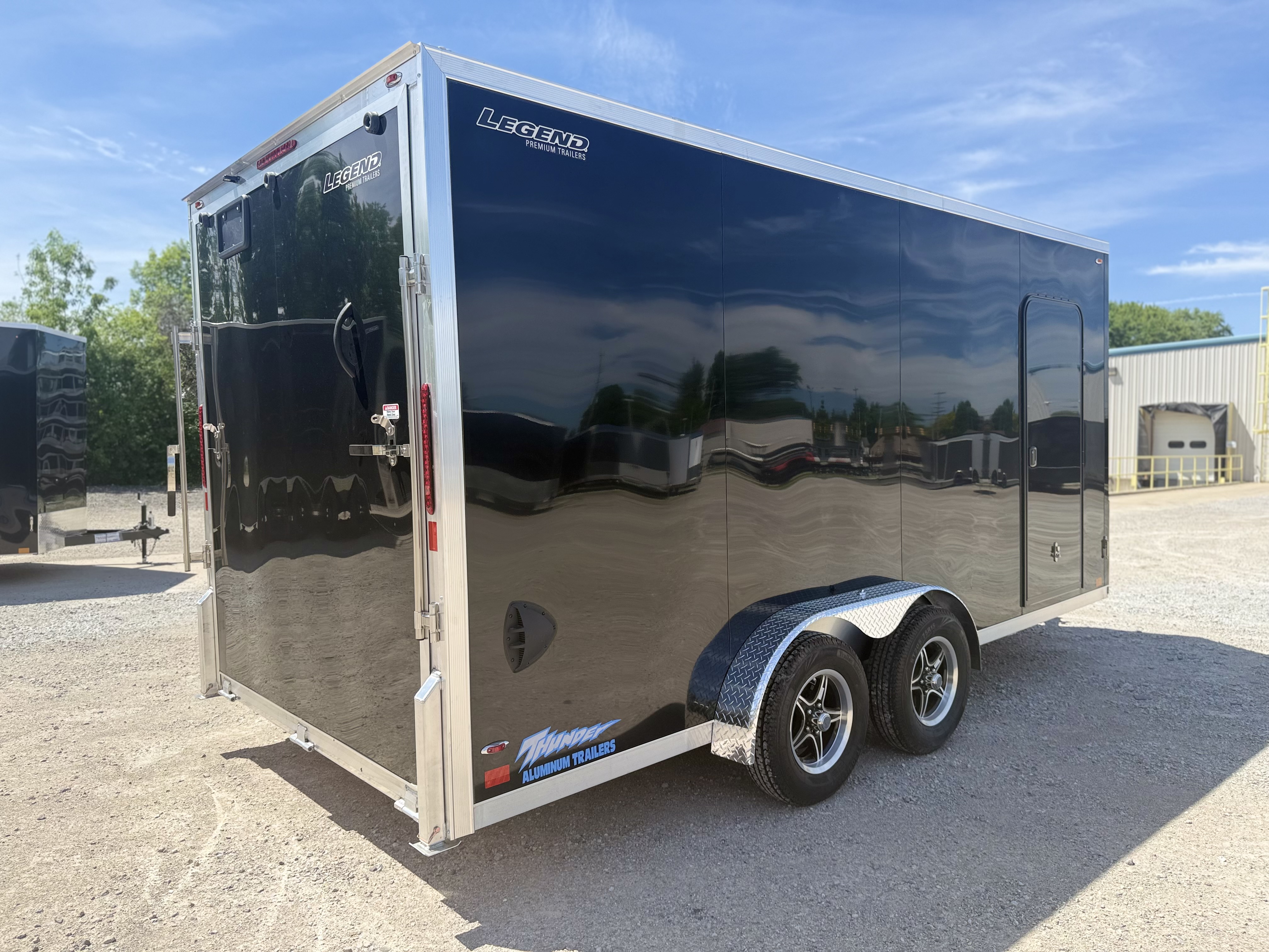 2027 Legend 7.5x18 Thunder V-Nose Tandem Axle Enclosed Cargo Trailer Cargo Trailer