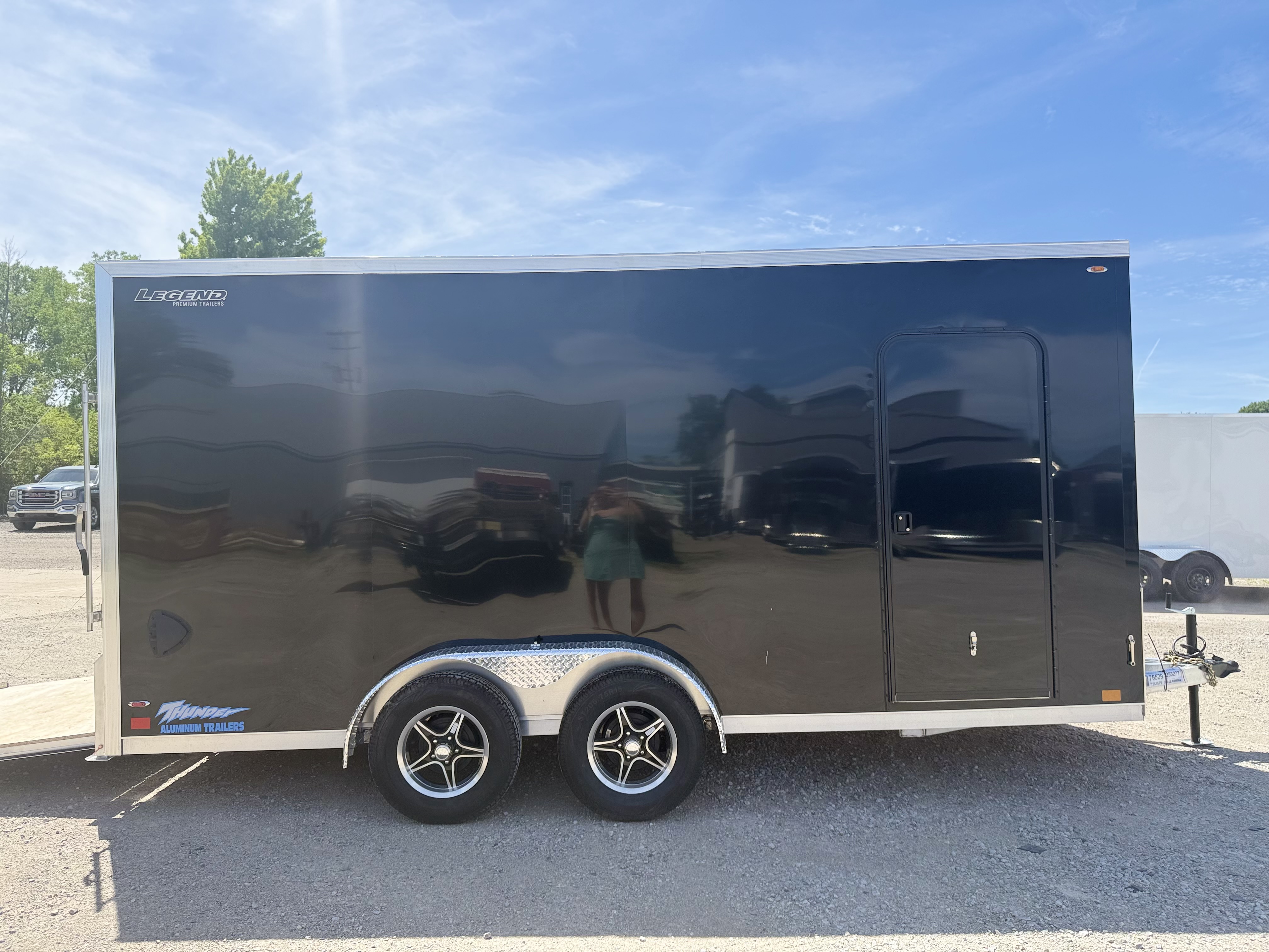 2027 Legend 7.5x18 Thunder V-Nose Tandem Axle Enclosed Cargo Trailer Cargo Trailer
