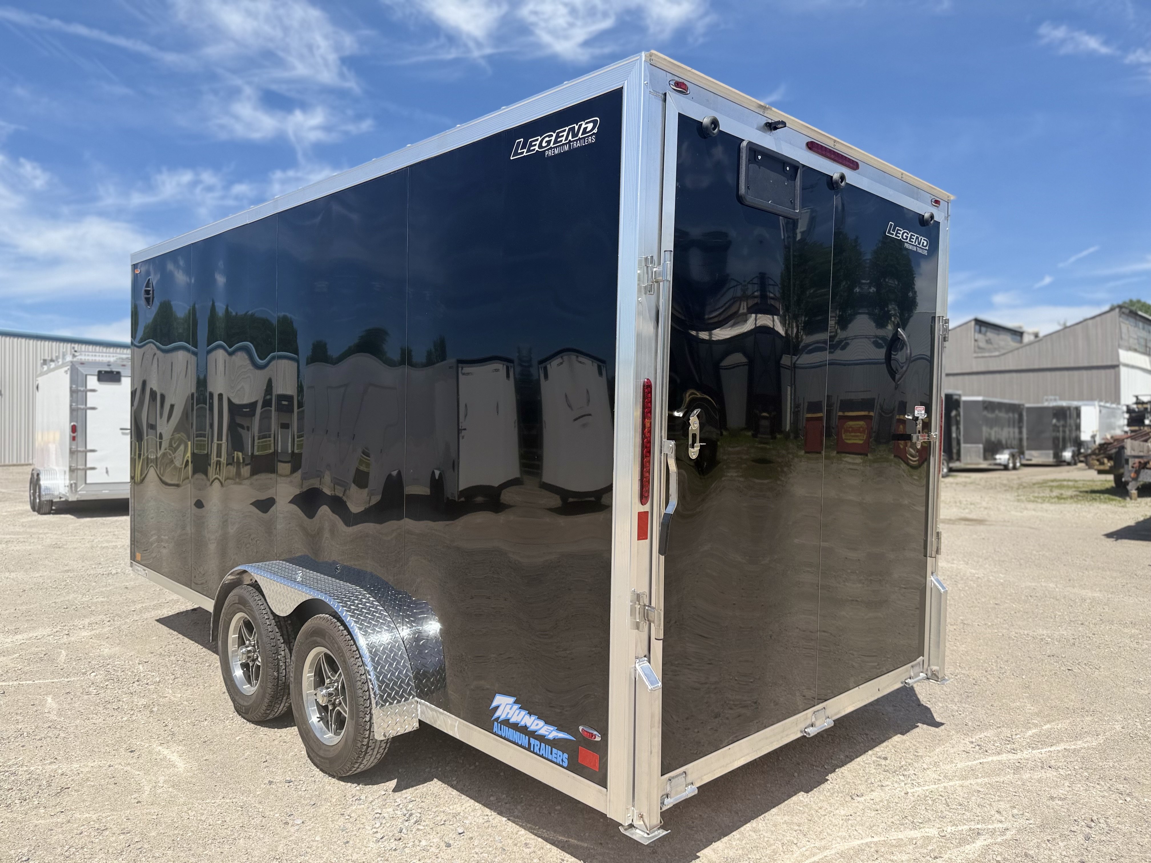 2027 Legend 7.5x18 Thunder V-Nose Tandem Axle Enclosed Cargo Trailer Cargo Trailer