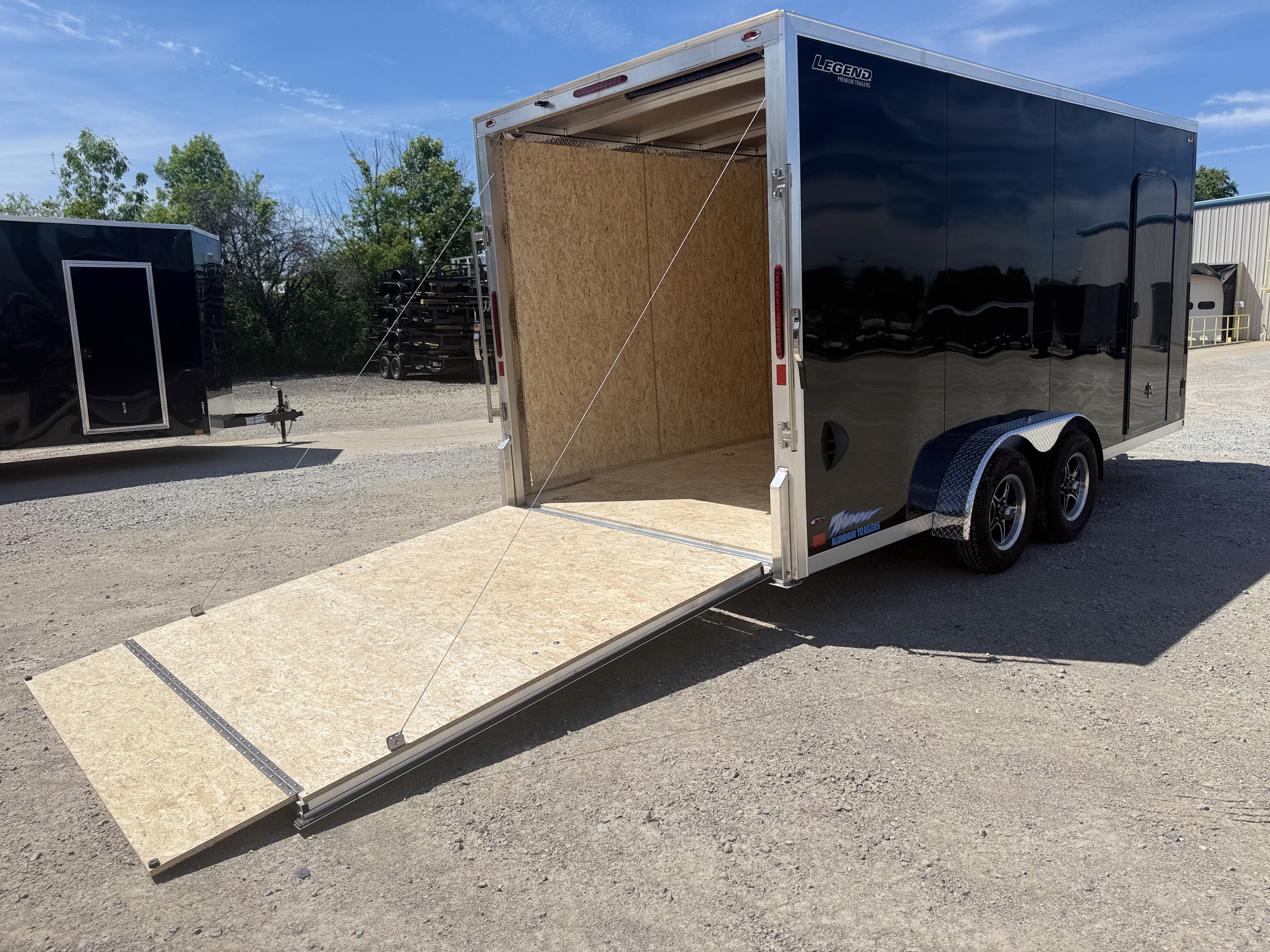 2027 Legend 7.5x18 Thunder V-Nose Tandem Axle Enclosed Cargo Trailer Cargo Trailer