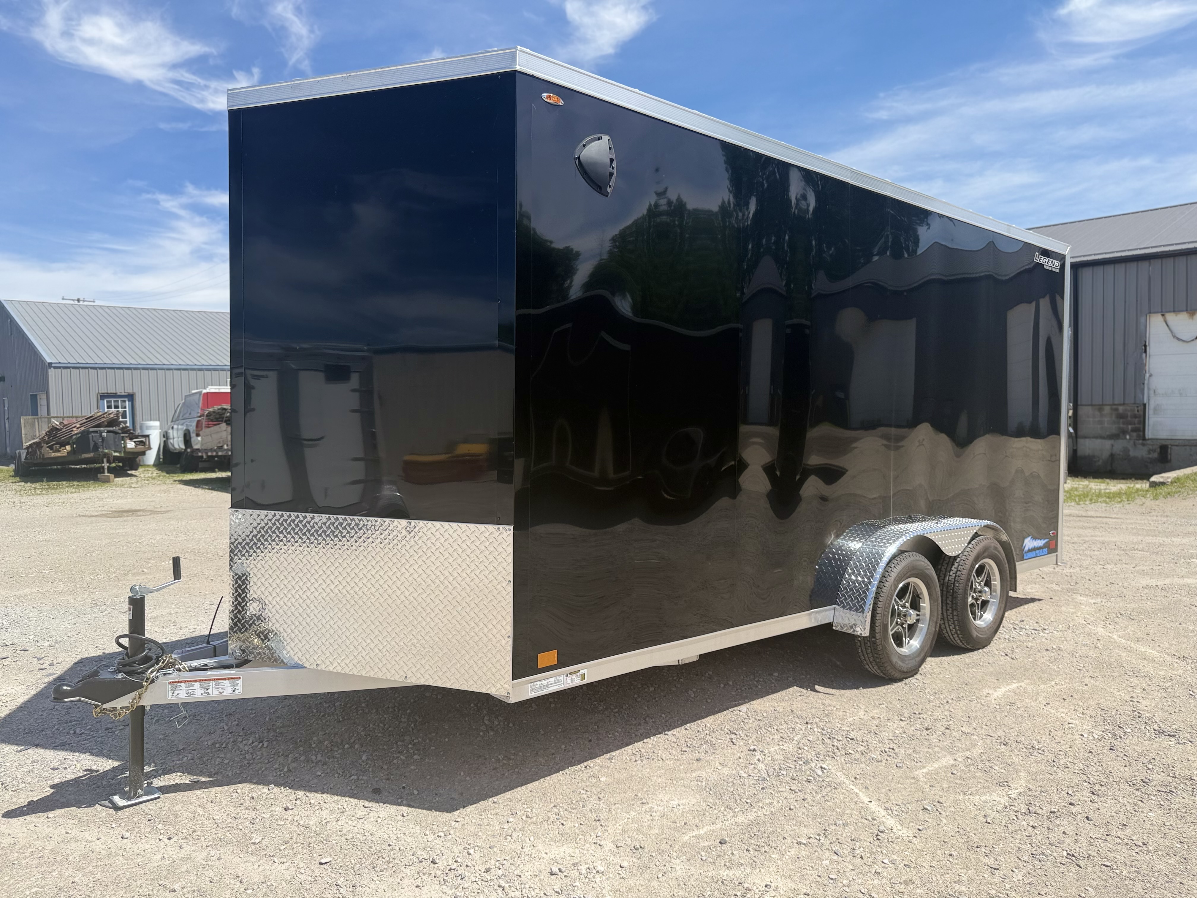 2027 Legend 7.5x18 Thunder V-Nose Tandem Axle Enclosed Cargo Trailer Cargo Trailer