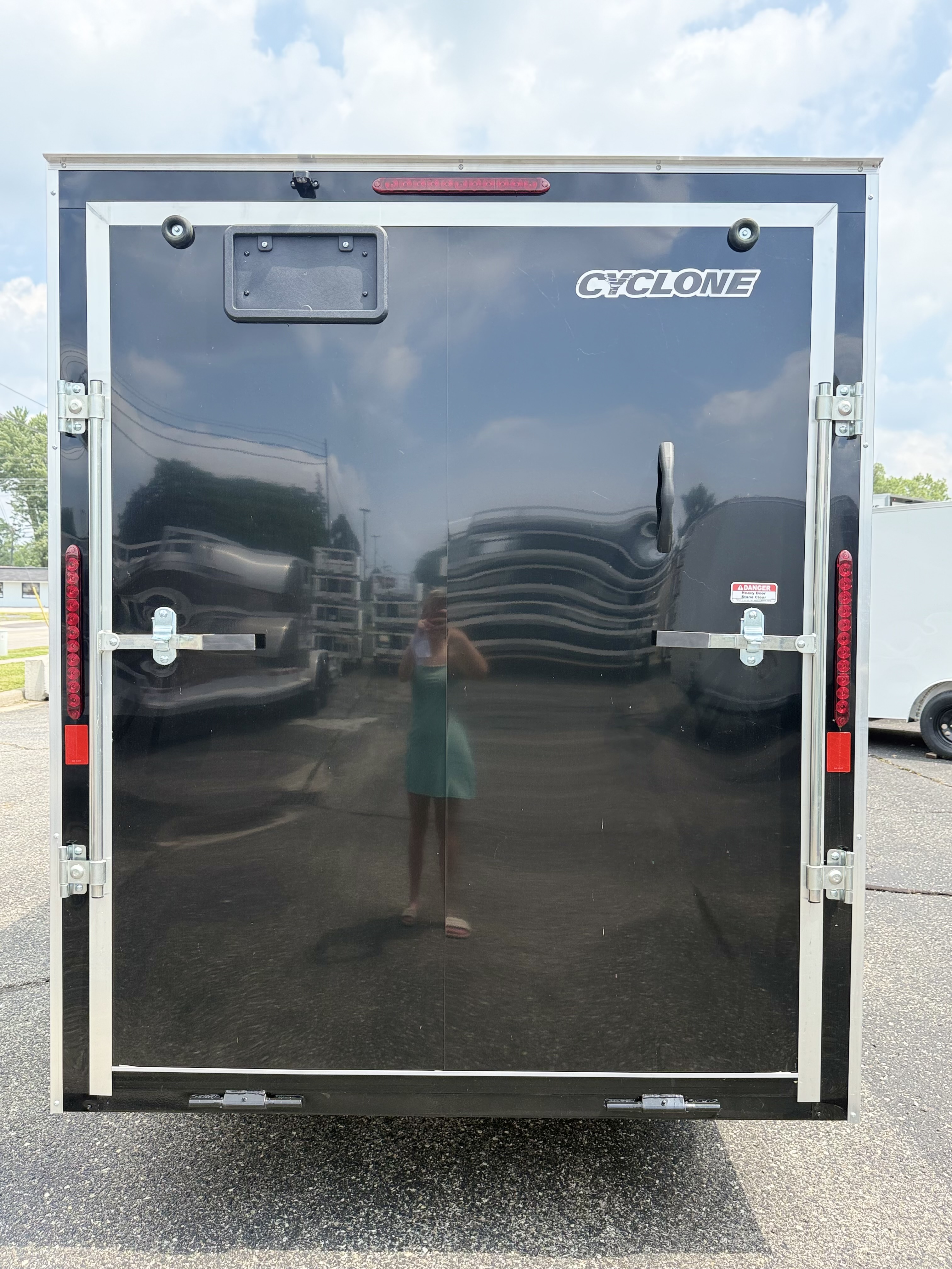2027 Legend 6x13 Cyclone Steel V-Nose Single Axle Enclosed Cargo Trailer Cargo Trailer