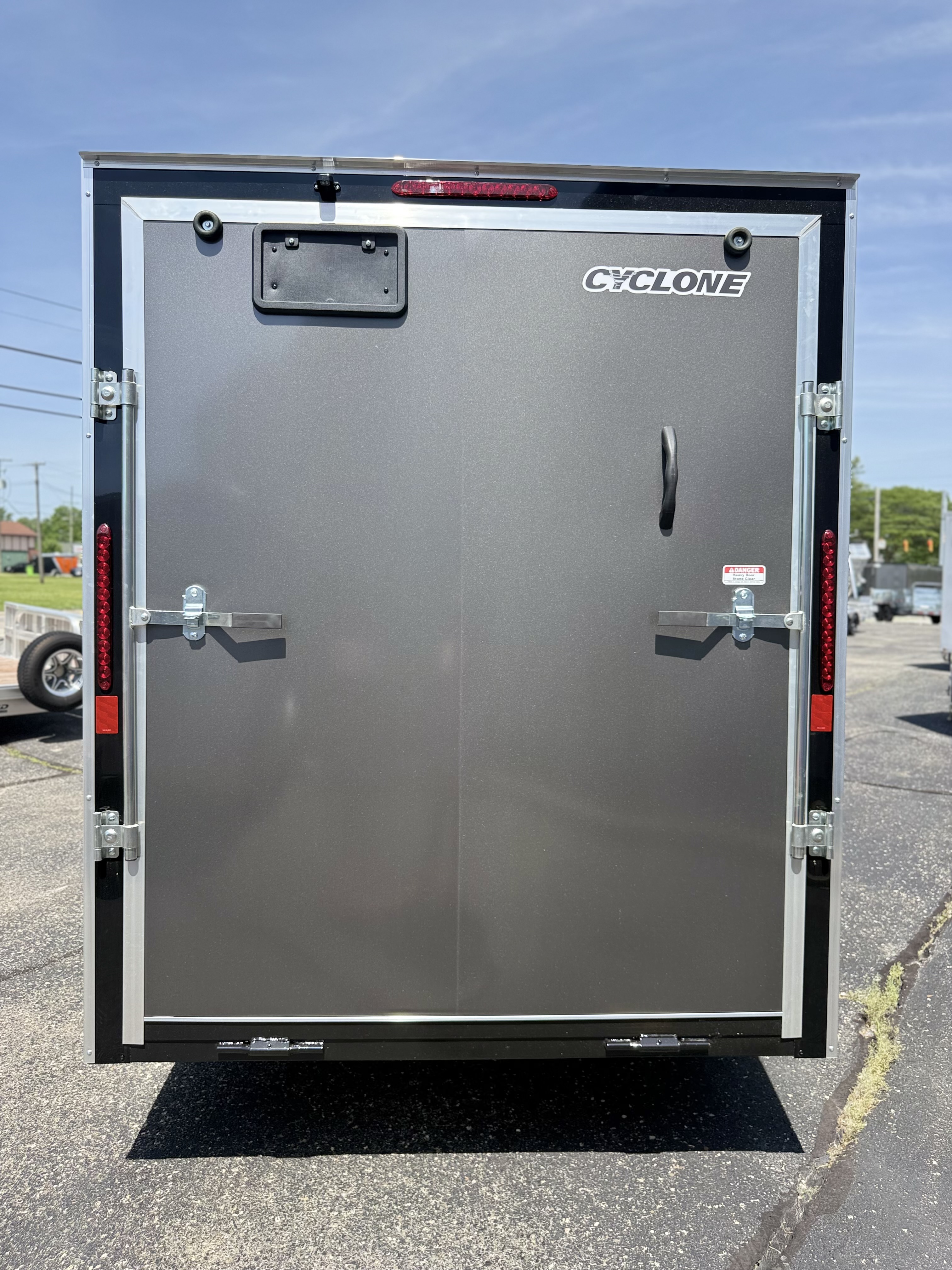 2027 Legend 6x13 Cyclone Steel V-Nose Single Axle Enclosed Cargo Trailer Cargo Trailer