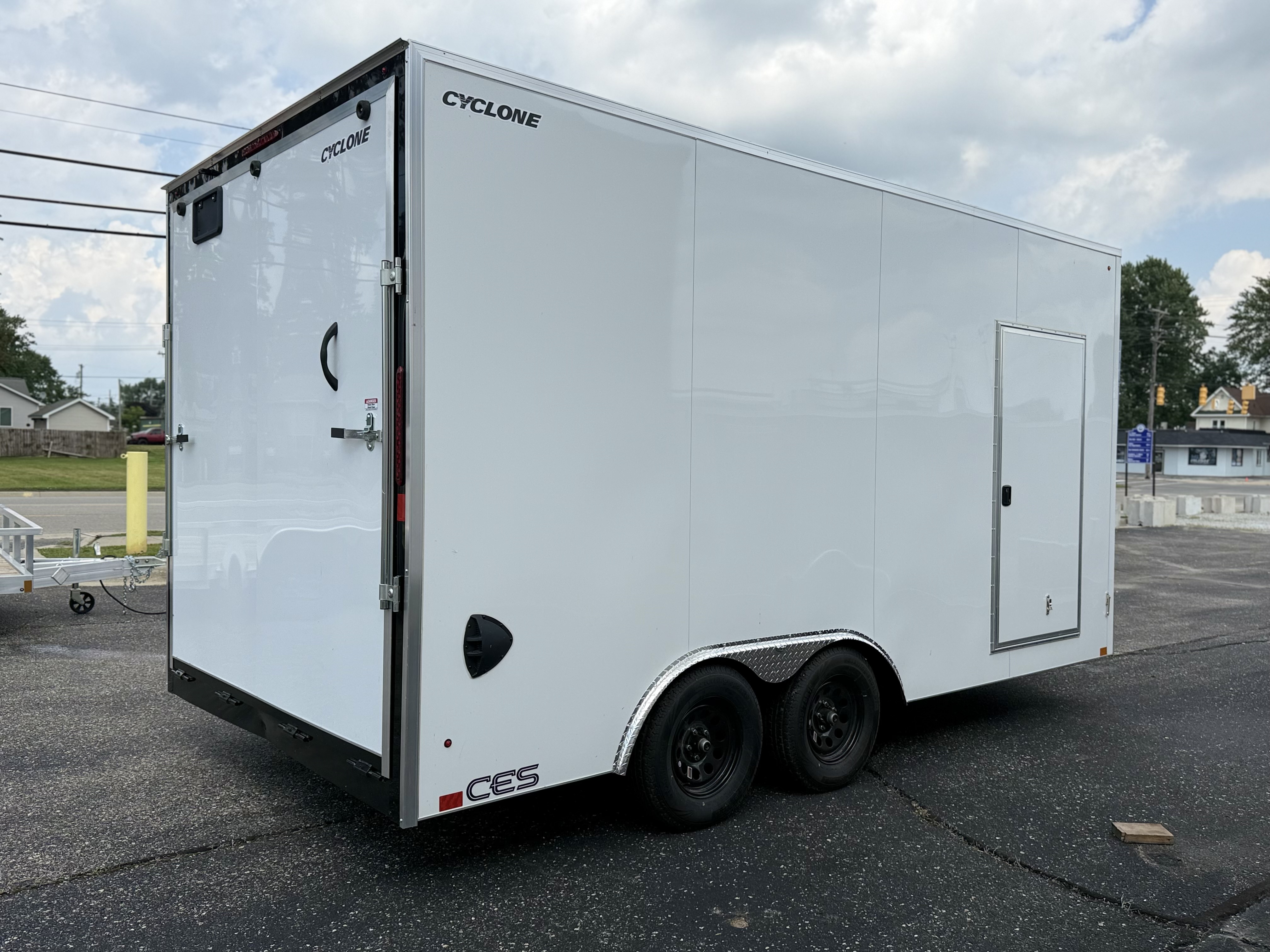 2027 Legend 8.5x18 Cyclone Steel V-Nose Tandem Axle Enclosed Cargo Trailer Trailer
