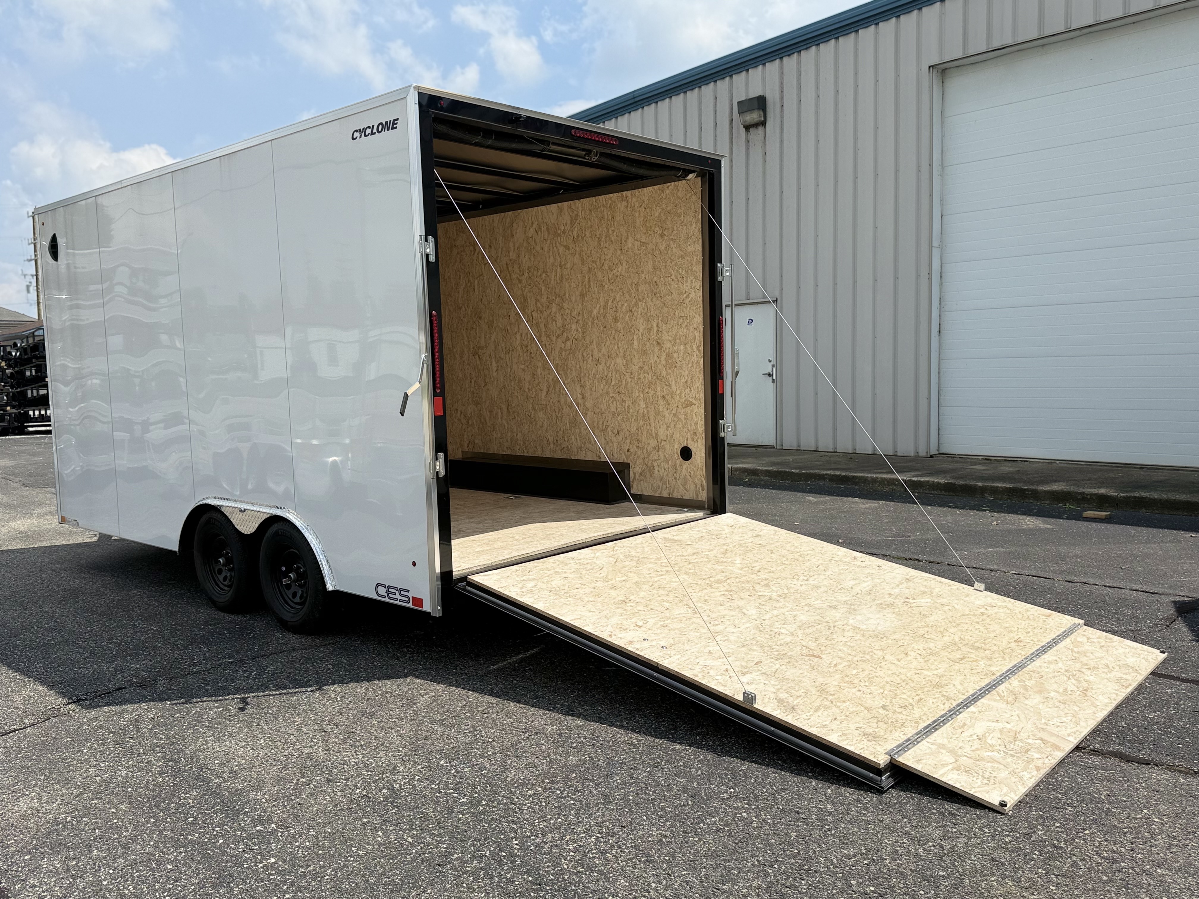 2027 Legend 8.5x18 Cyclone Steel V-Nose Tandem Axle Enclosed Cargo Trailer Trailer