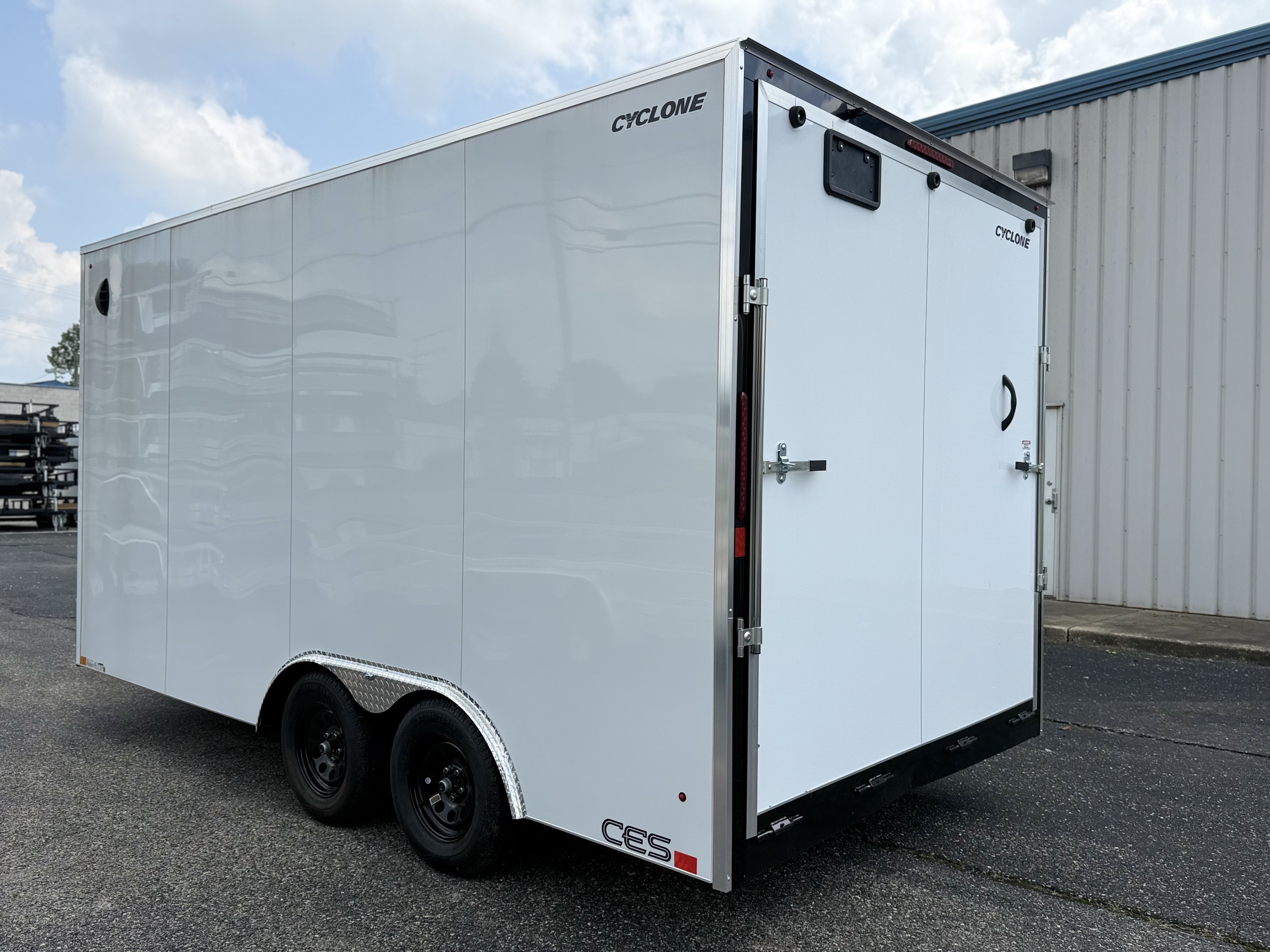 2027 Legend 8.5x18 Cyclone Steel V-Nose Tandem Axle Enclosed Cargo Trailer Trailer