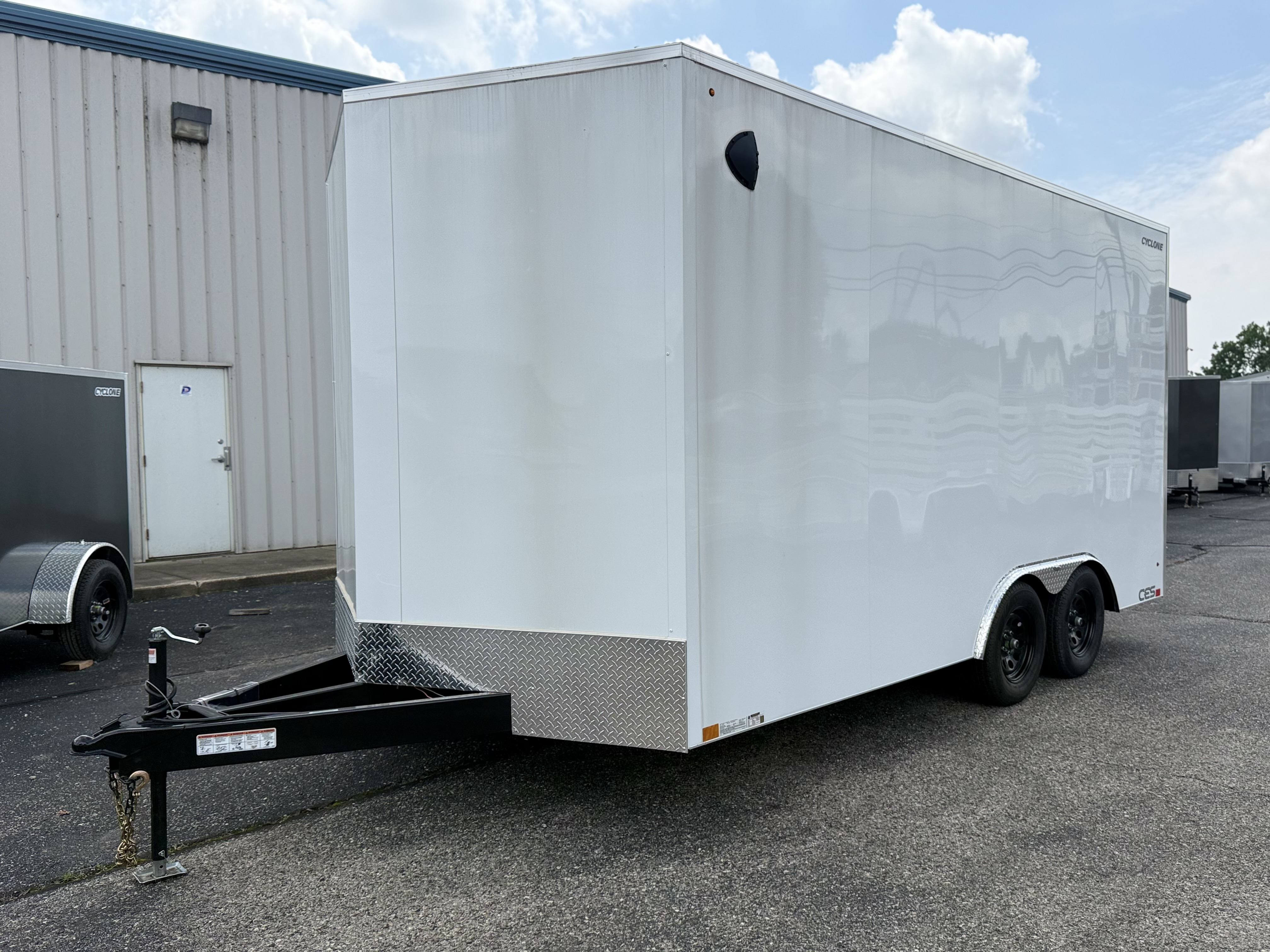 2027 Legend 8.5x18 Cyclone Steel V-Nose Tandem Axle Enclosed Cargo Trailer Trailer