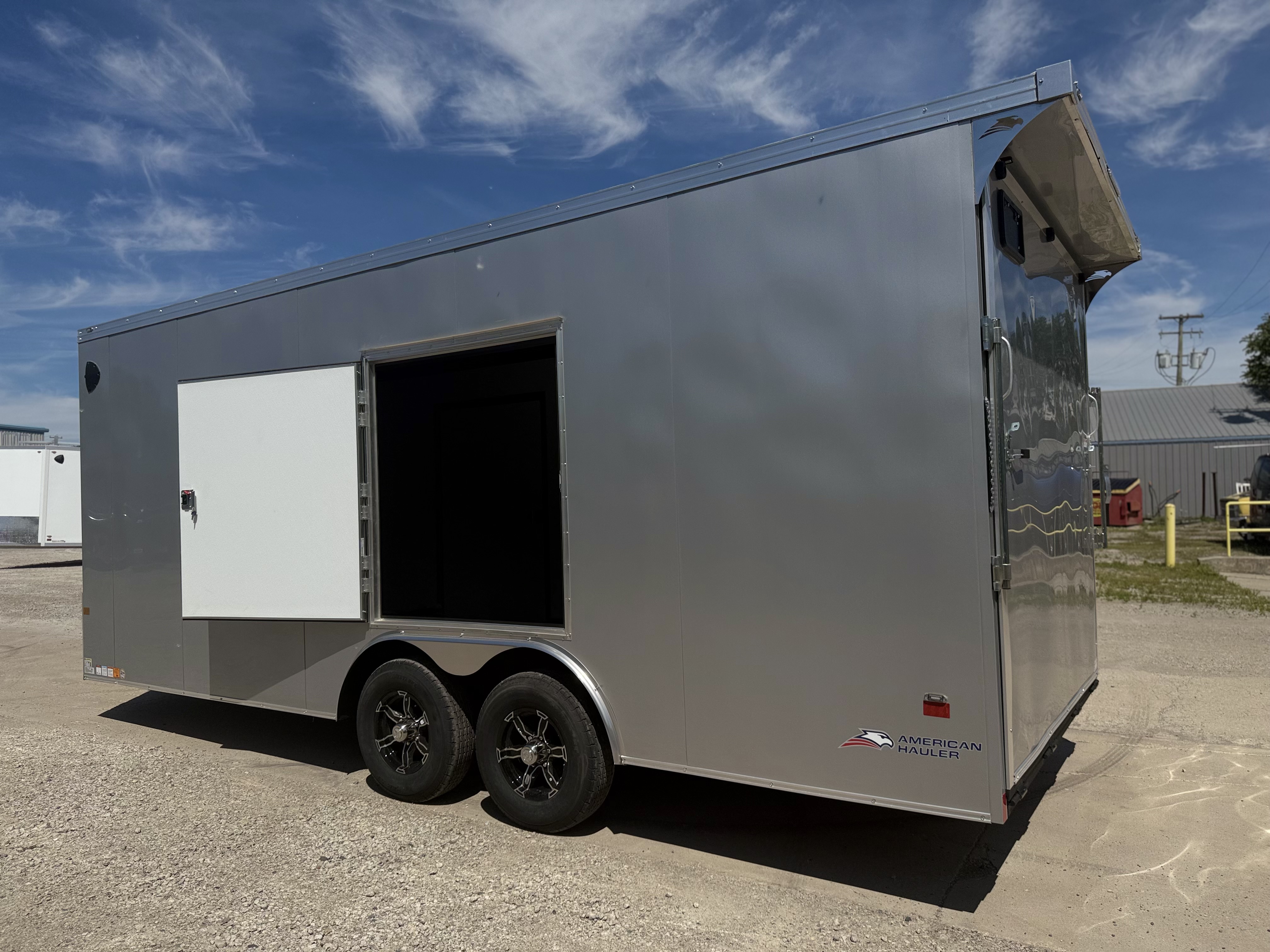 2026 American Hauler 8.5x20 Mach Pre-Packaged Enclosed Race Car Hauler Trailer Cargo Trailer