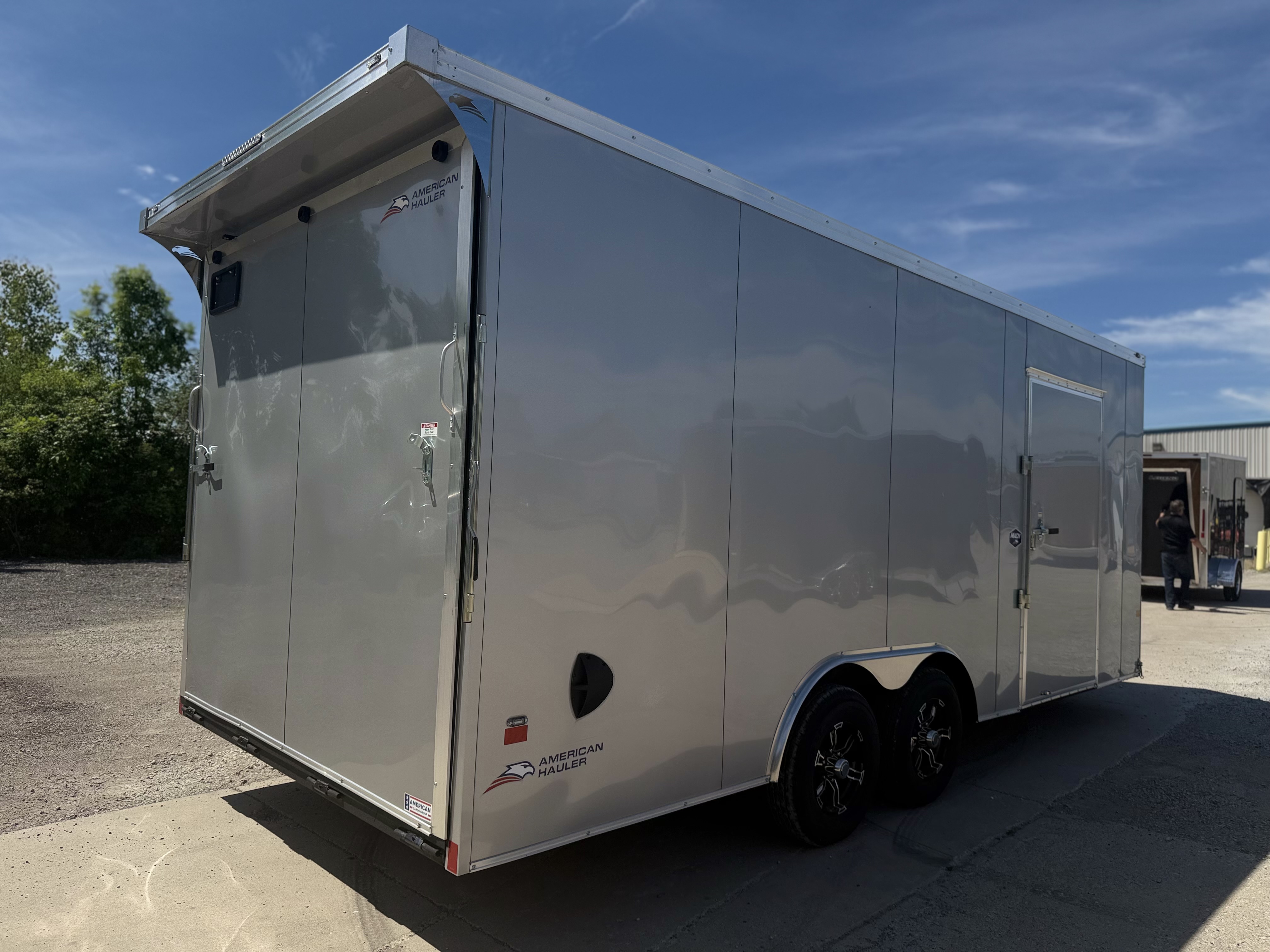 2026 American Hauler 8.5x20 Mach Pre-Packaged Enclosed Race Car Hauler Trailer Cargo Trailer