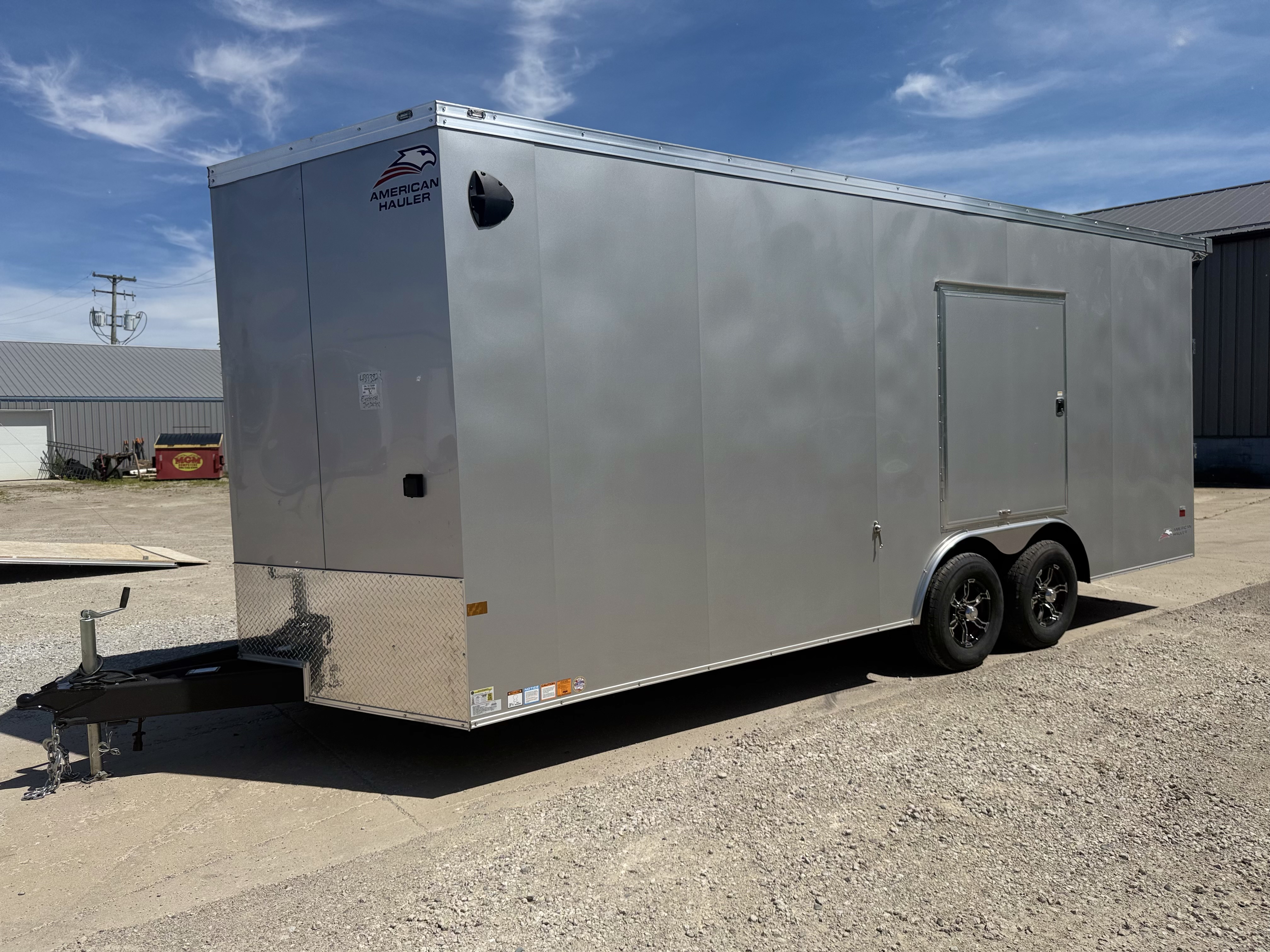 2026 American Hauler 8.5x20 Mach Pre-Packaged Enclosed Race Car Hauler Trailer Cargo Trailer
